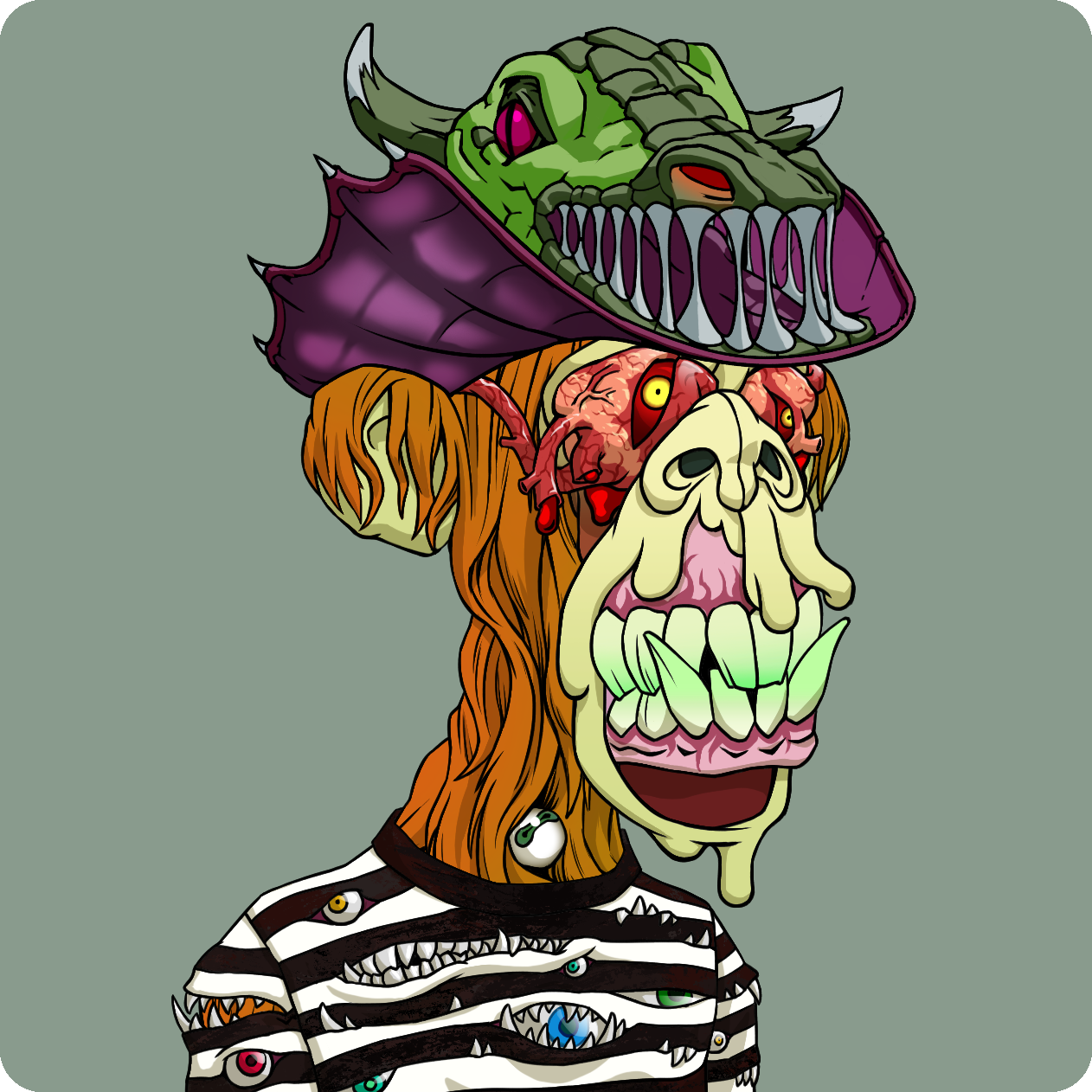 Yuga Labs - Mutant Ape Yacht Club - NFT # 3210