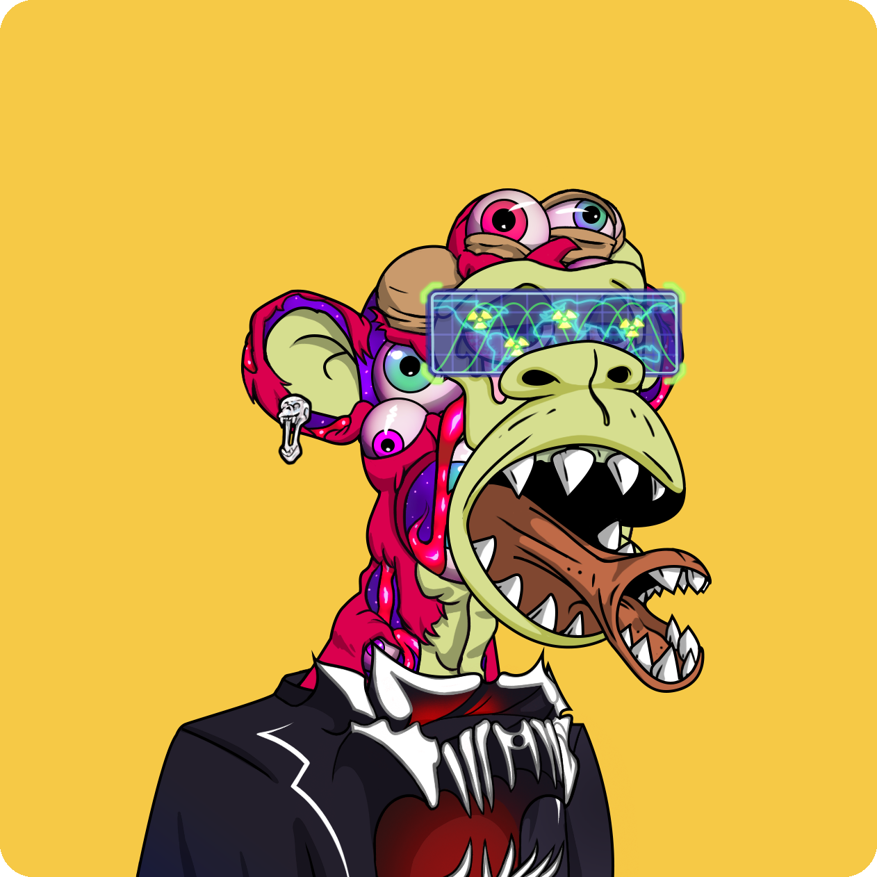 Yuga Labs - Mutant Ape Yacht Club - NFT # 43