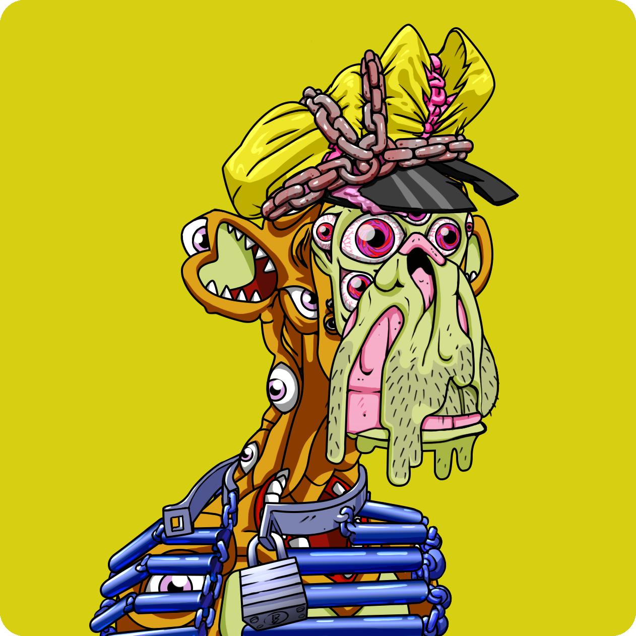 Yuga Labs - Mutant Ape Yacht Club - NFT # 7071