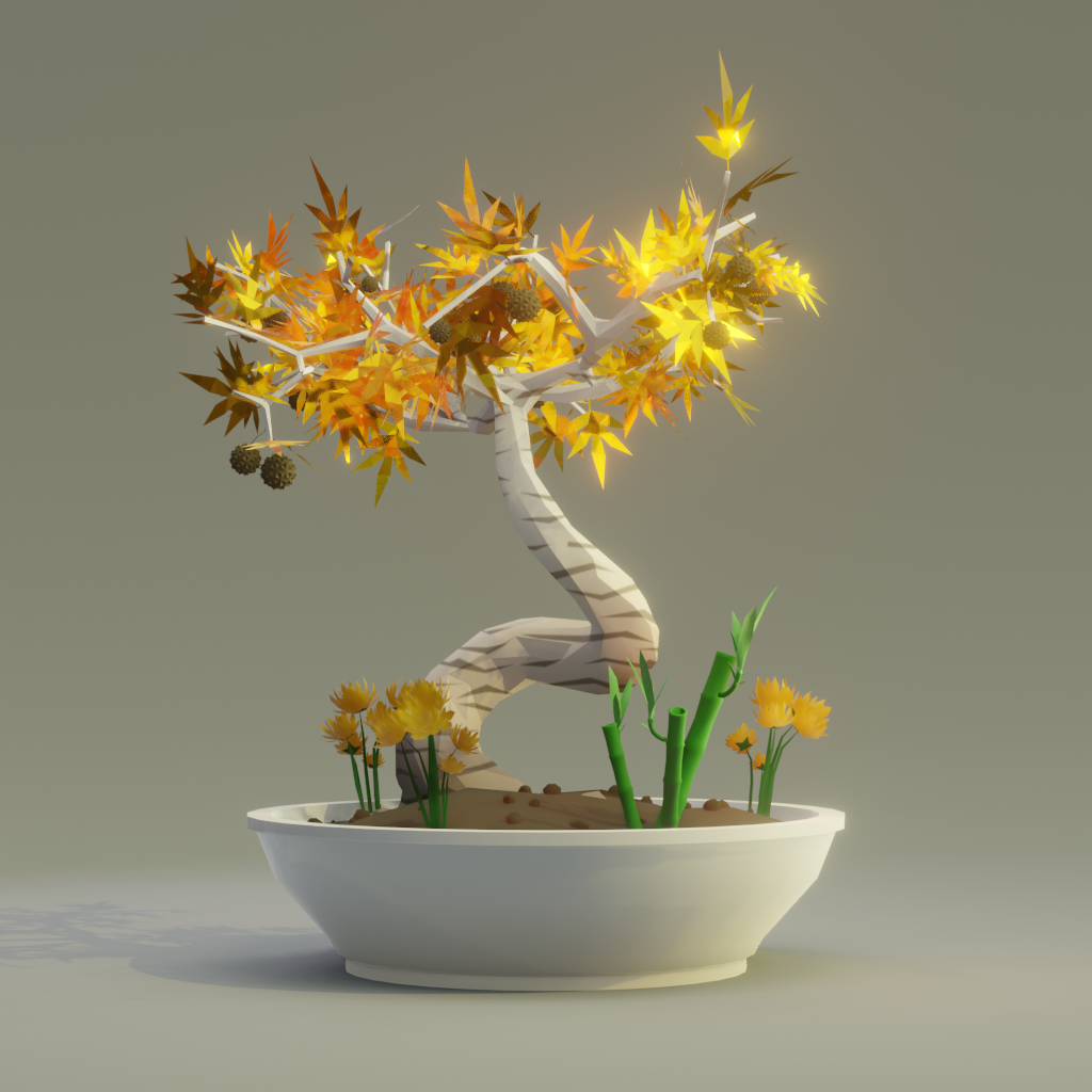 ZENFT Garden Society - Bonsai - Bonsai #8462 - NFT # 8462