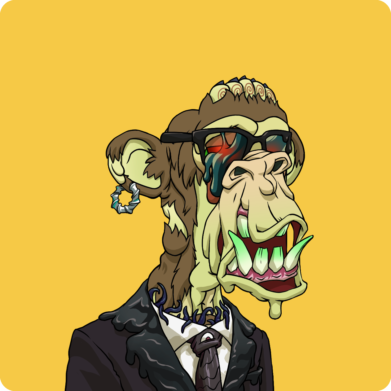 Yuga Labs - Mutant Ape Yacht Club - NFT # 8990