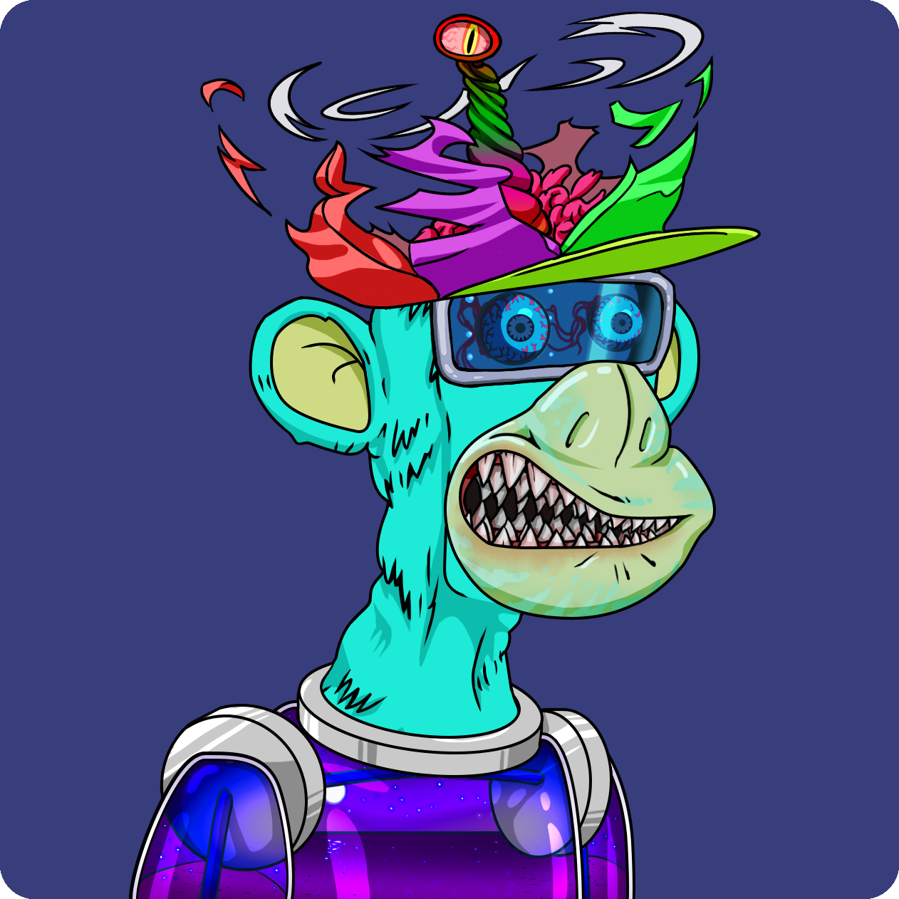 Yuga Labs - Mutant Ape Yacht Club - NFT # 26448