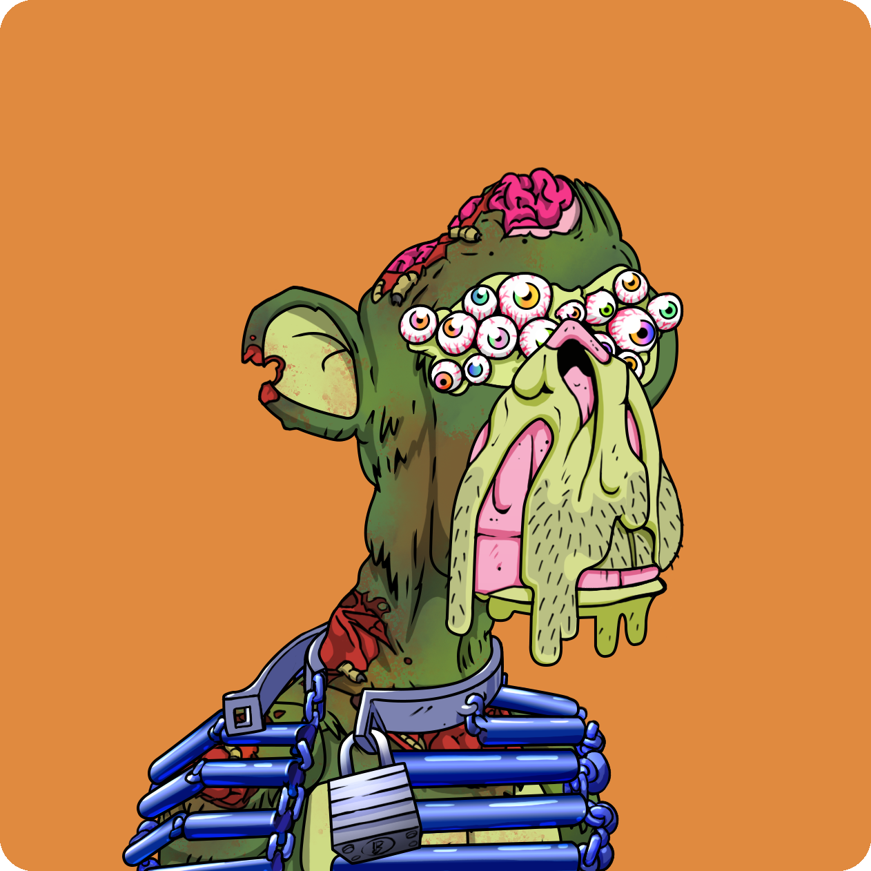 Yuga Labs - Mutant Ape Yacht Club - NFT # 22412