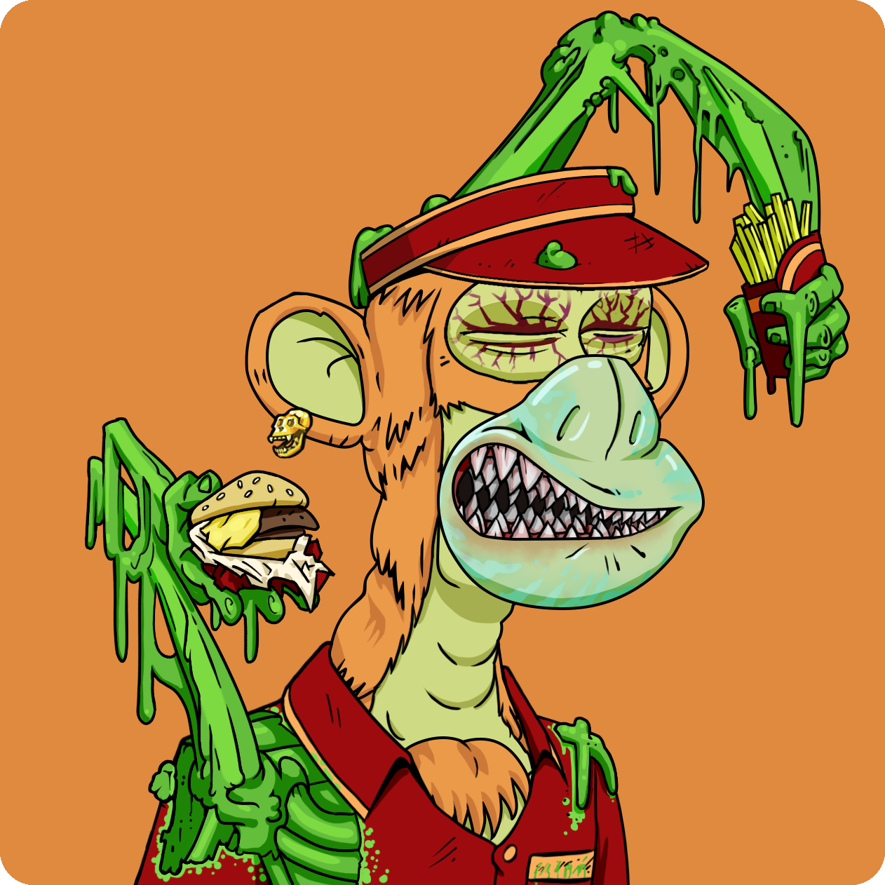 Yuga Labs - Mutant Ape Yacht Club - NFT # 7893