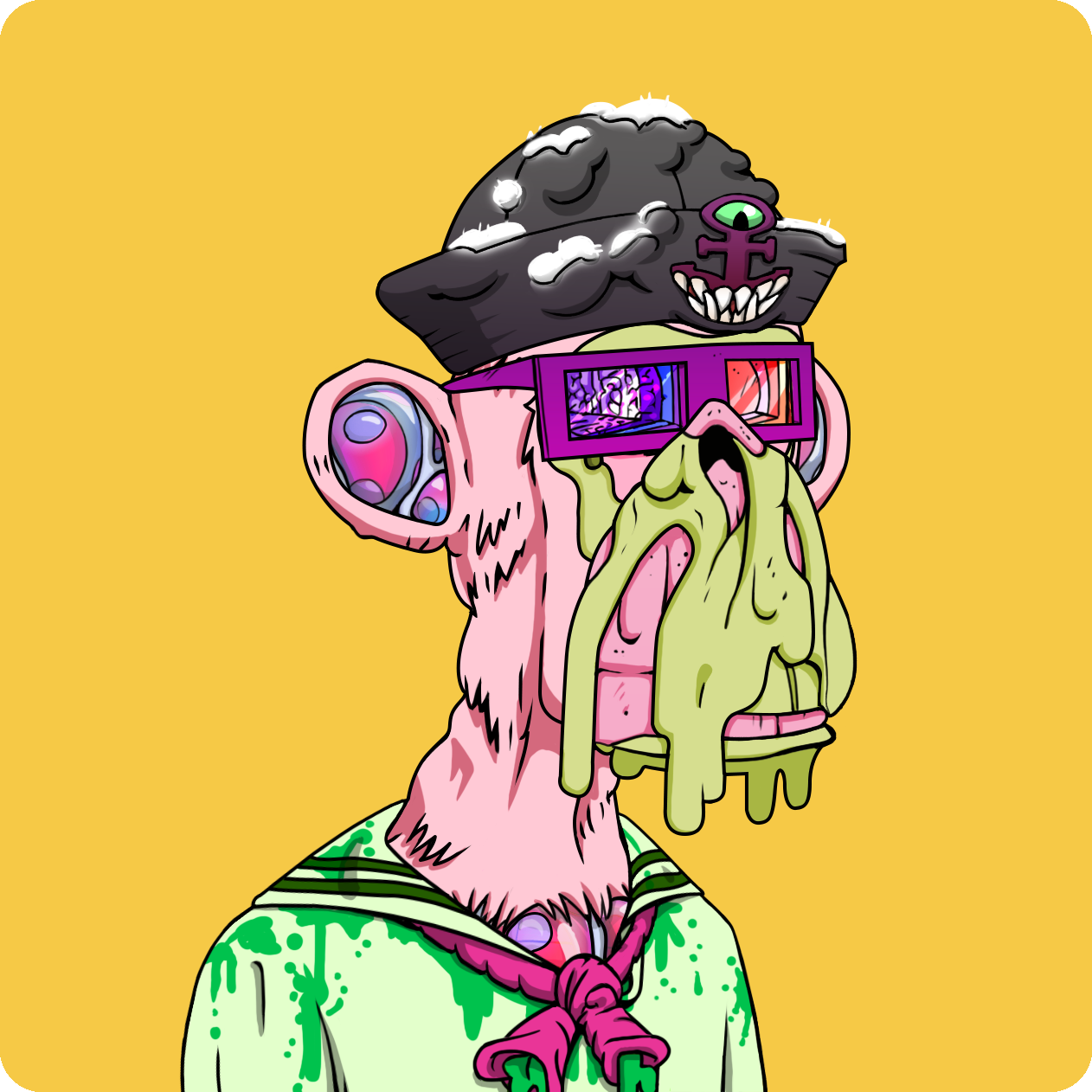 Yuga Labs - Mutant Ape Yacht Club - NFT # 24358