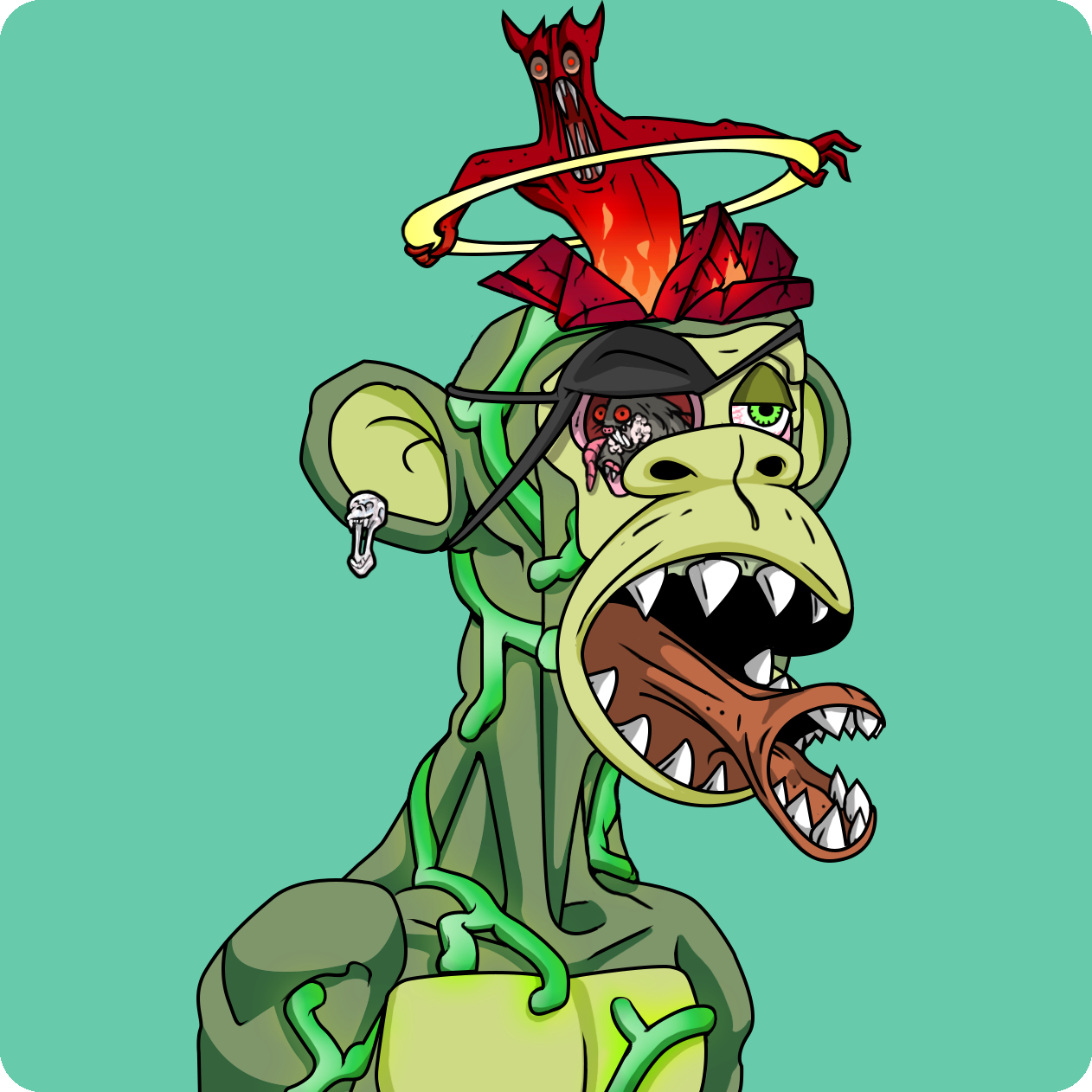 Yuga Labs - Mutant Ape Yacht Club - NFT # 29038