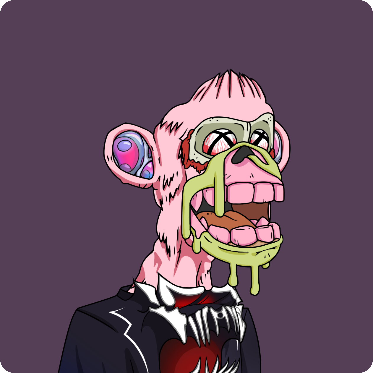 Yuga Labs - Mutant Ape Yacht Club - NFT # 1698