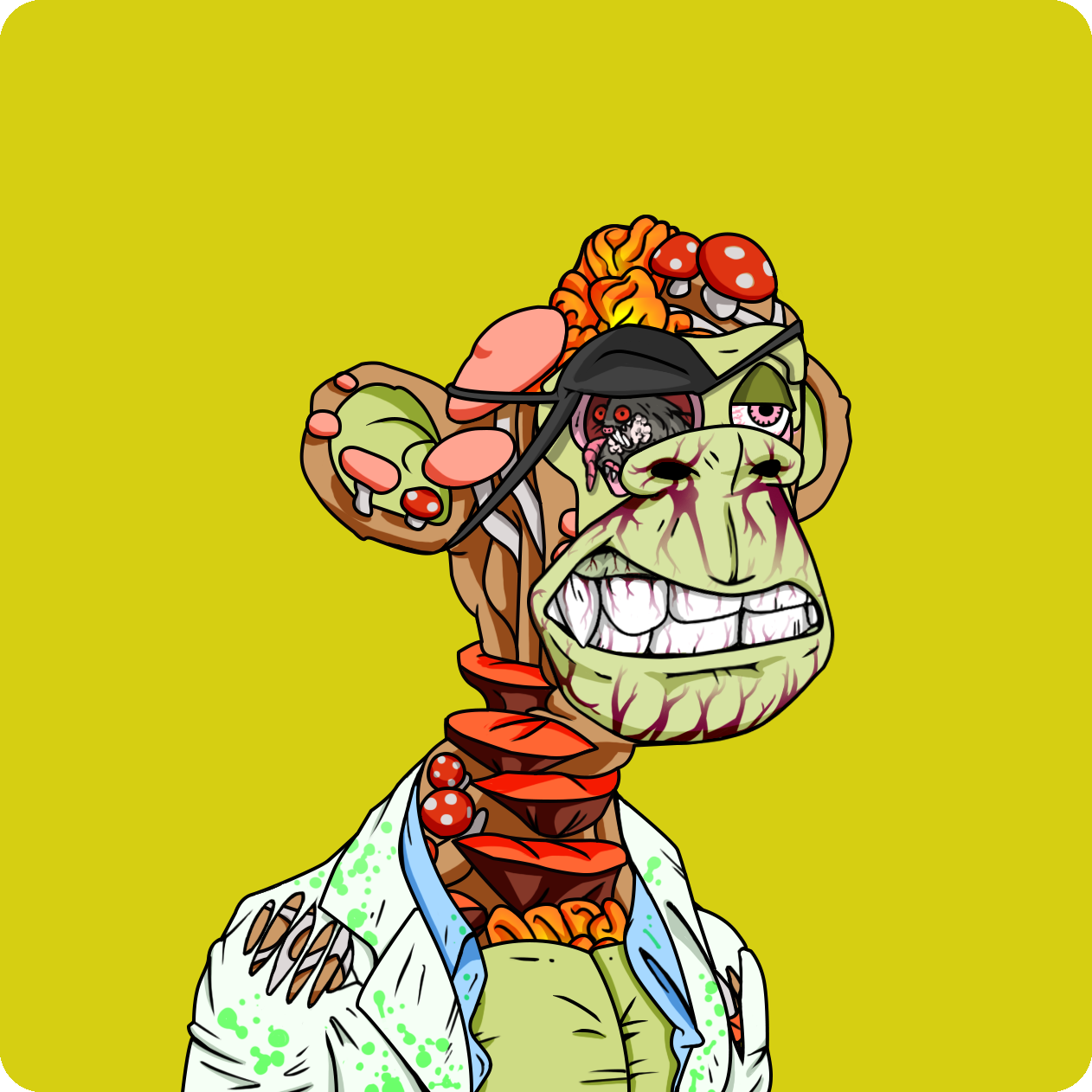 Yuga Labs - Mutant Ape Yacht Club - NFT # 7410