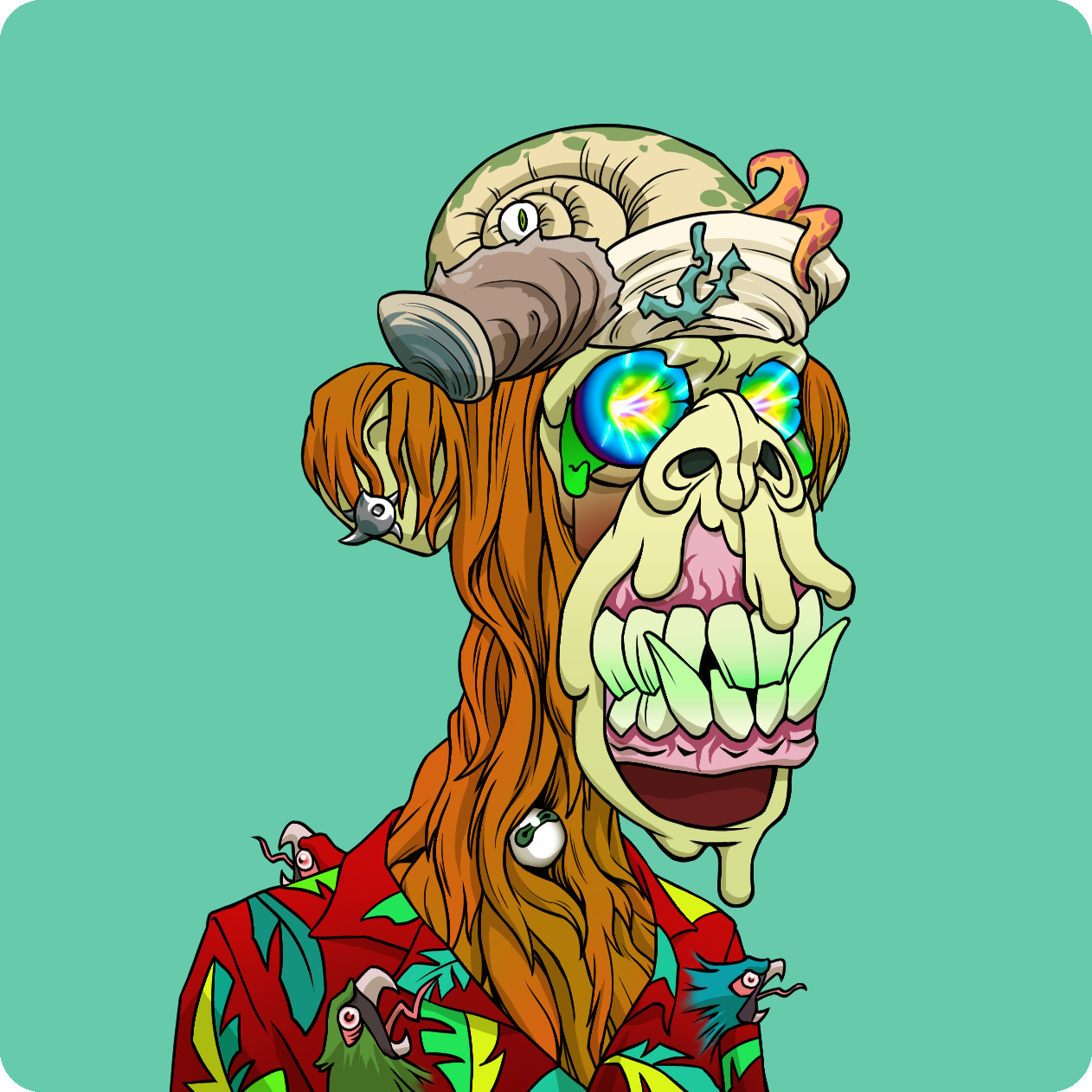 Yuga Labs - Mutant Ape Yacht Club - NFT # 557