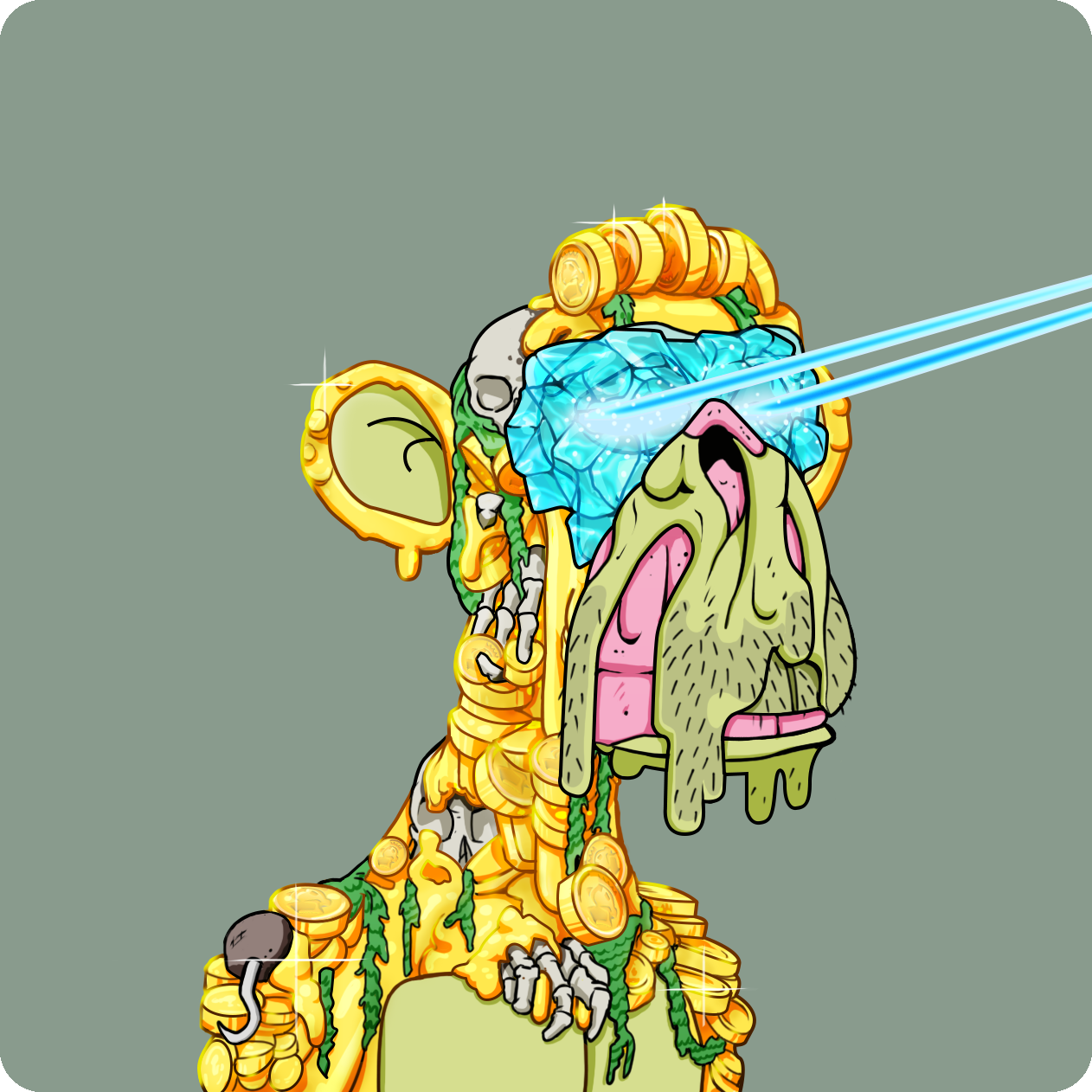 Yuga Labs - Mutant Ape Yacht Club - NFT # 1846