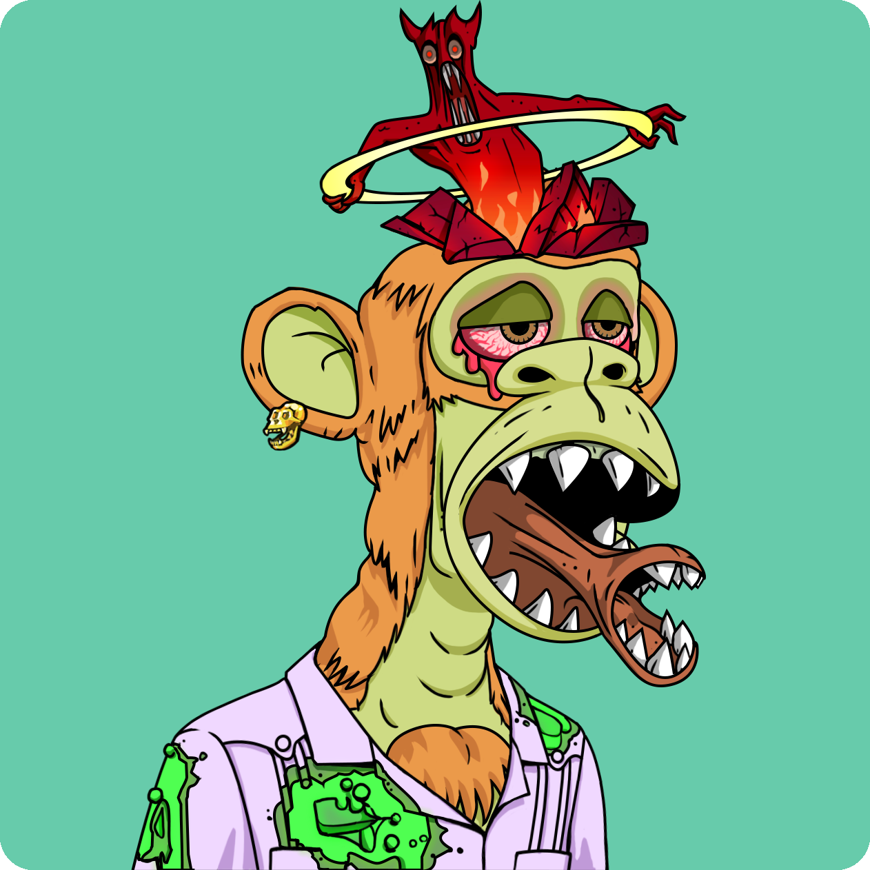 Yuga Labs - Mutant Ape Yacht Club - NFT # 9254