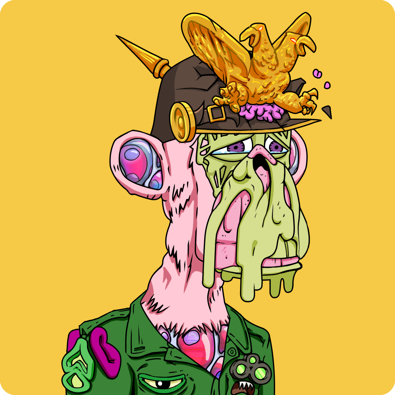 Yuga Labs - Mutant Ape Yacht Club - NFT # 8610