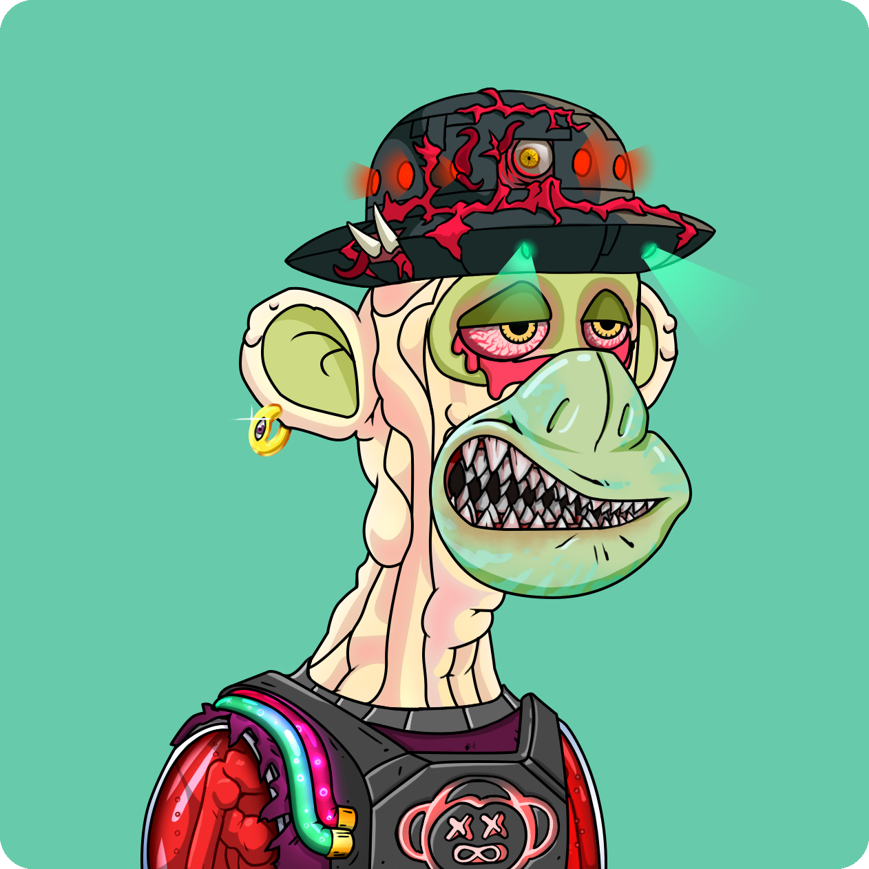 Yuga Labs - Mutant Ape Yacht Club - NFT # 13800