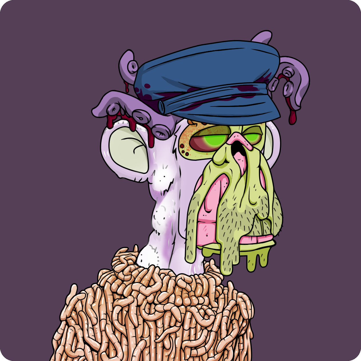 Yuga Labs - Mutant Ape Yacht Club - NFT # 17048