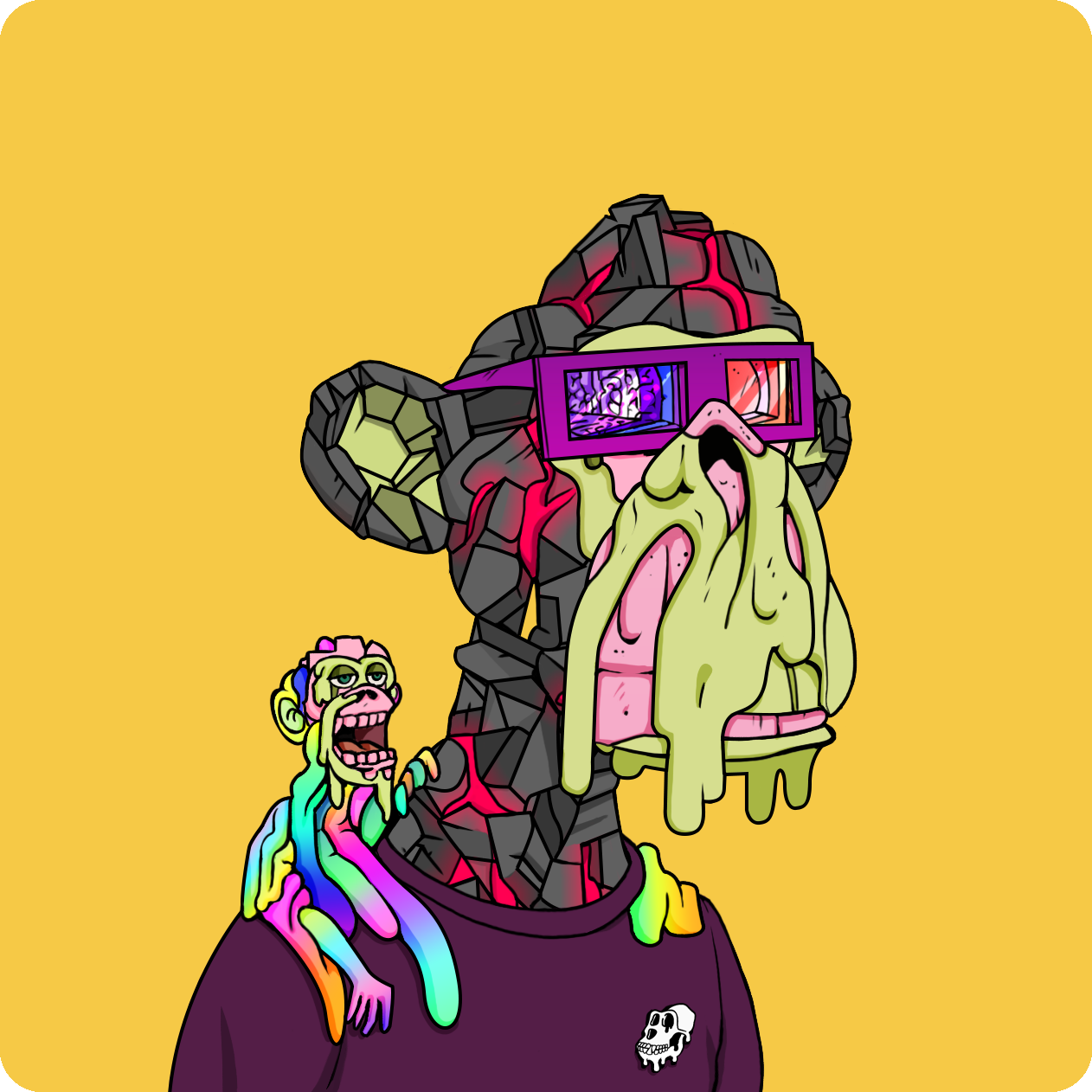 Yuga Labs - Mutant Ape Yacht Club - NFT # 6715