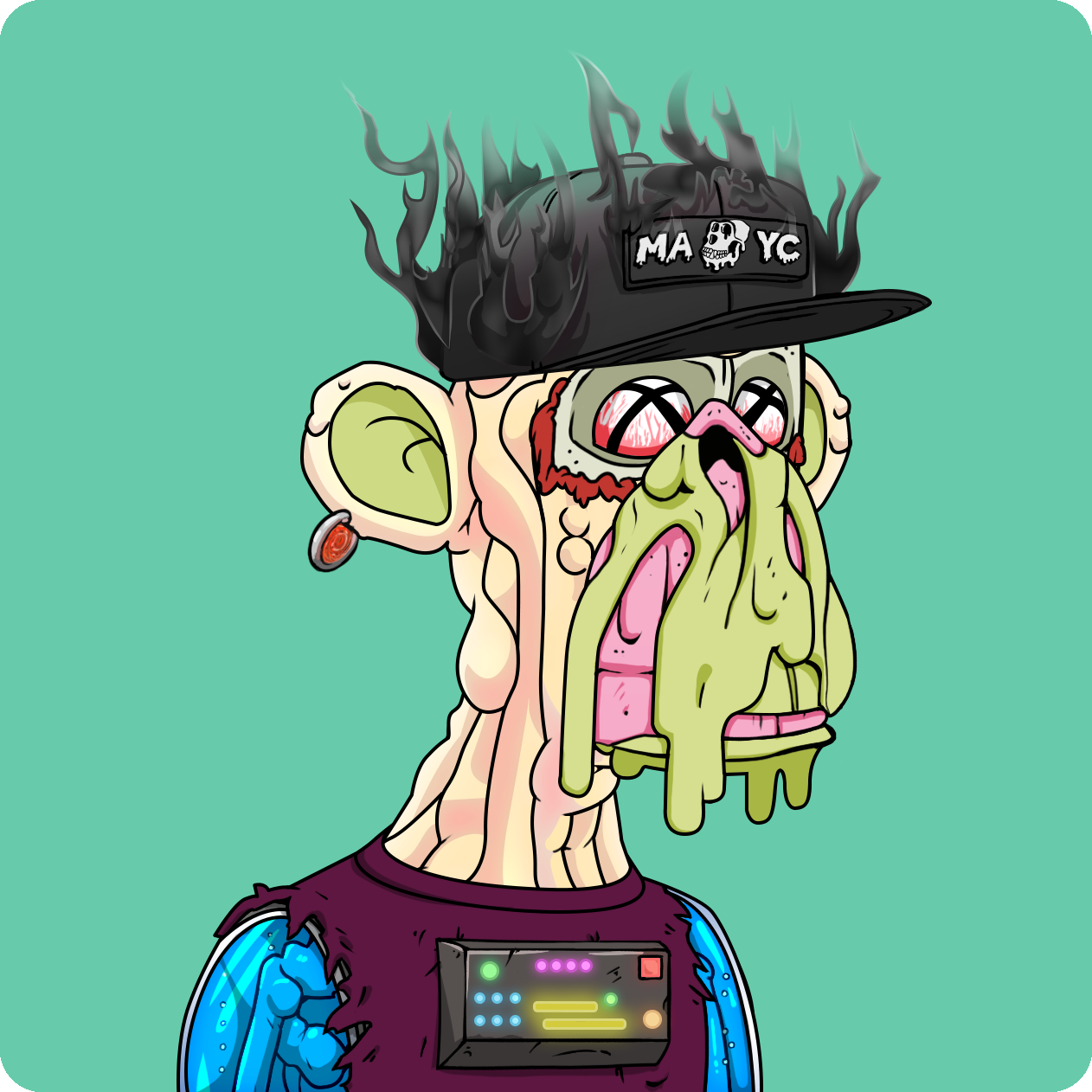 Yuga Labs - Mutant Ape Yacht Club - NFT # 17584