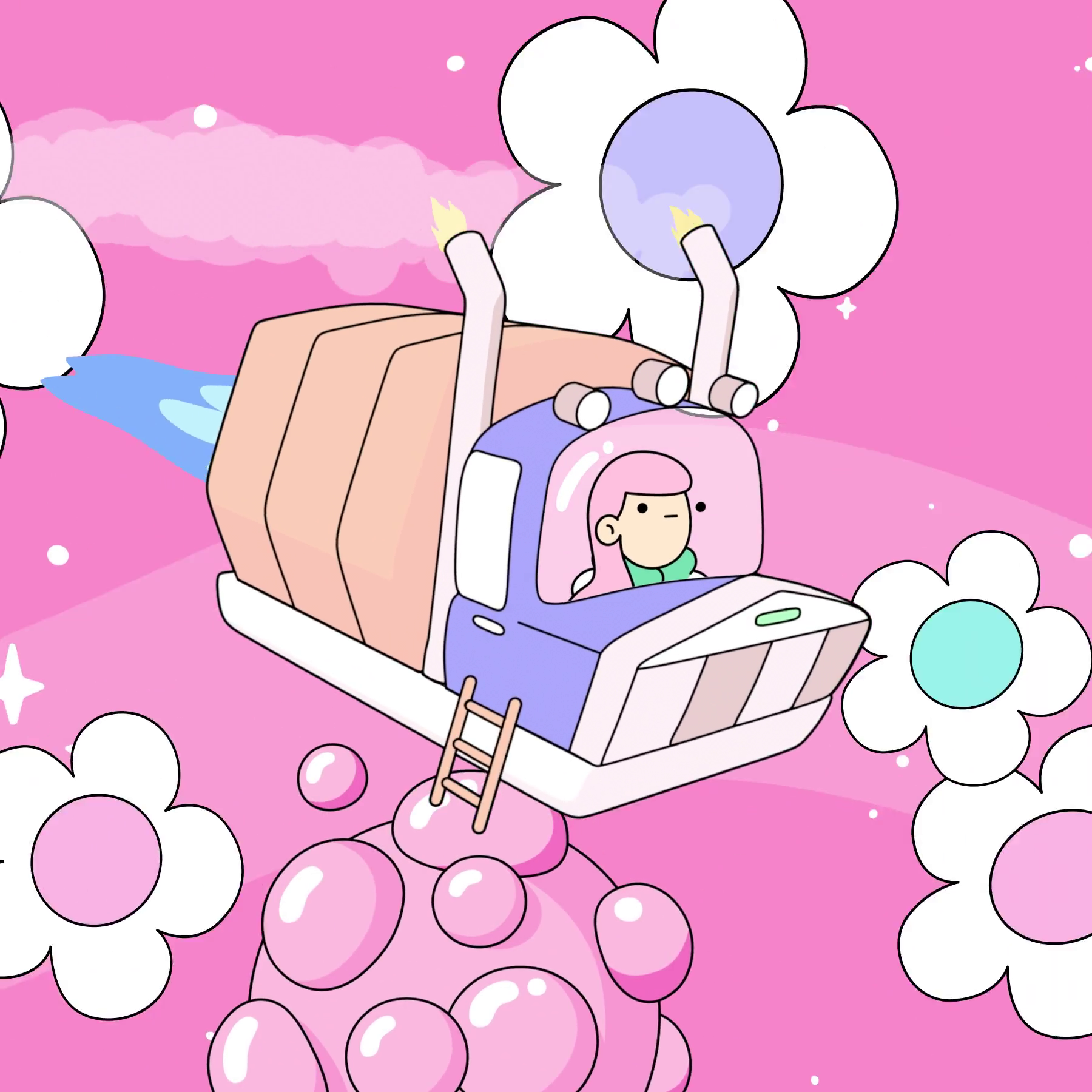 The Doodles Founders - Space Doodles - Space Doodle #458 - NFT # 458