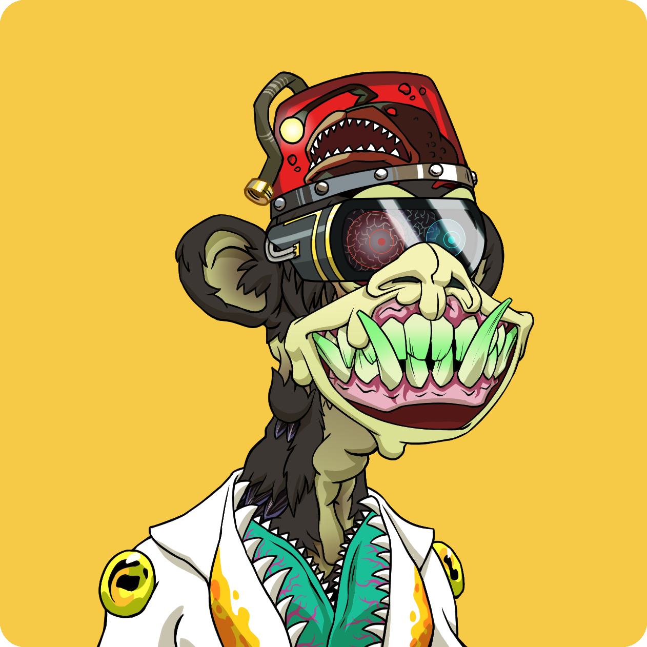 Yuga Labs - Mutant Ape Yacht Club - NFT # 10157