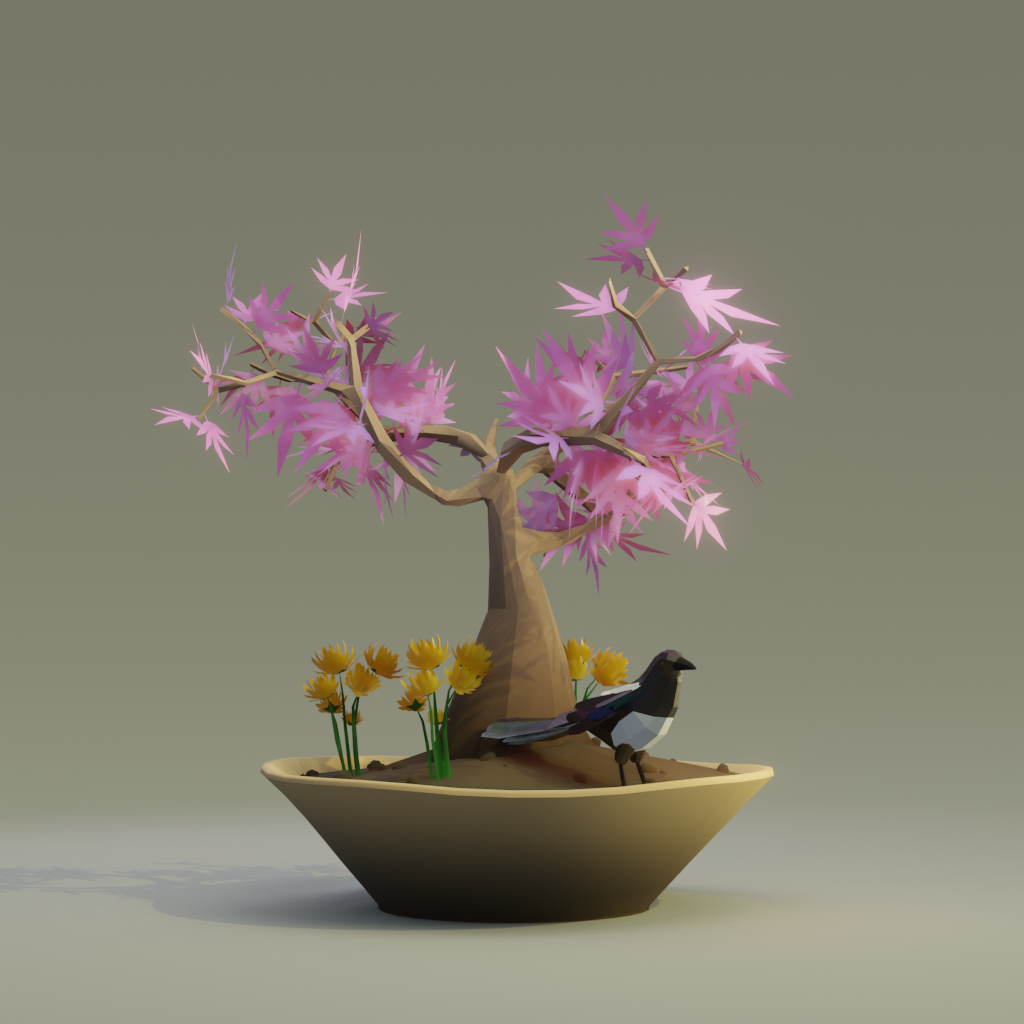 ZENFT Garden Society - Bonsai - Bonsai #8221 - NFT # 8221