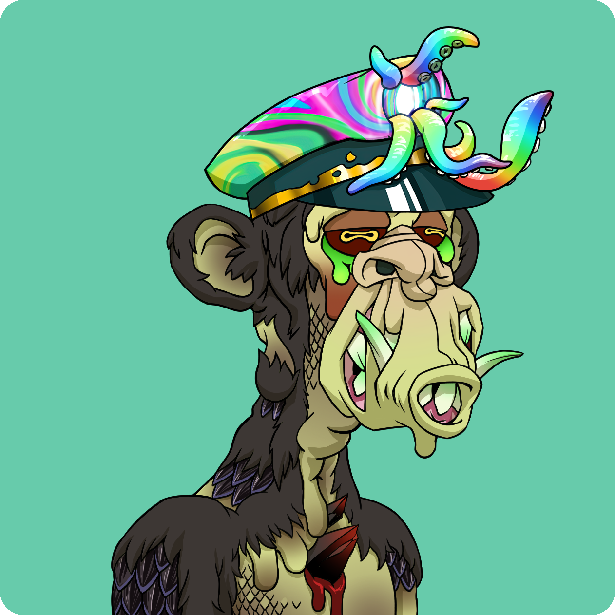 Yuga Labs - Mutant Ape Yacht Club - NFT # 11173