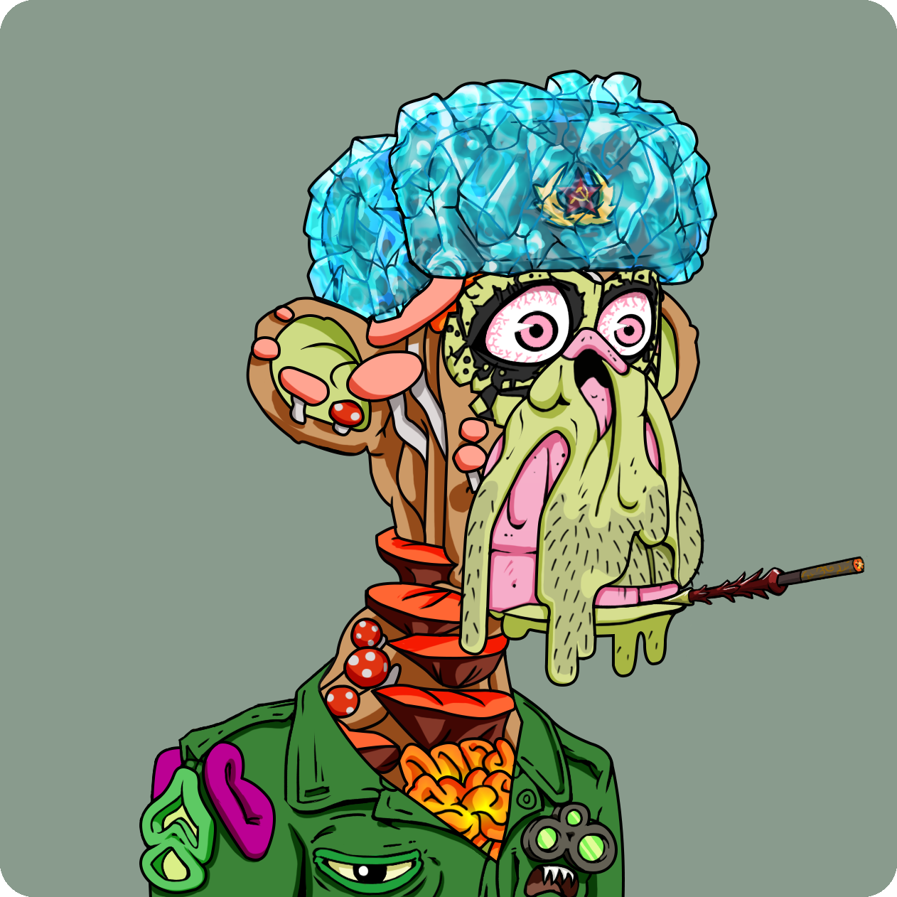 Yuga Labs - Mutant Ape Yacht Club - NFT # 1863