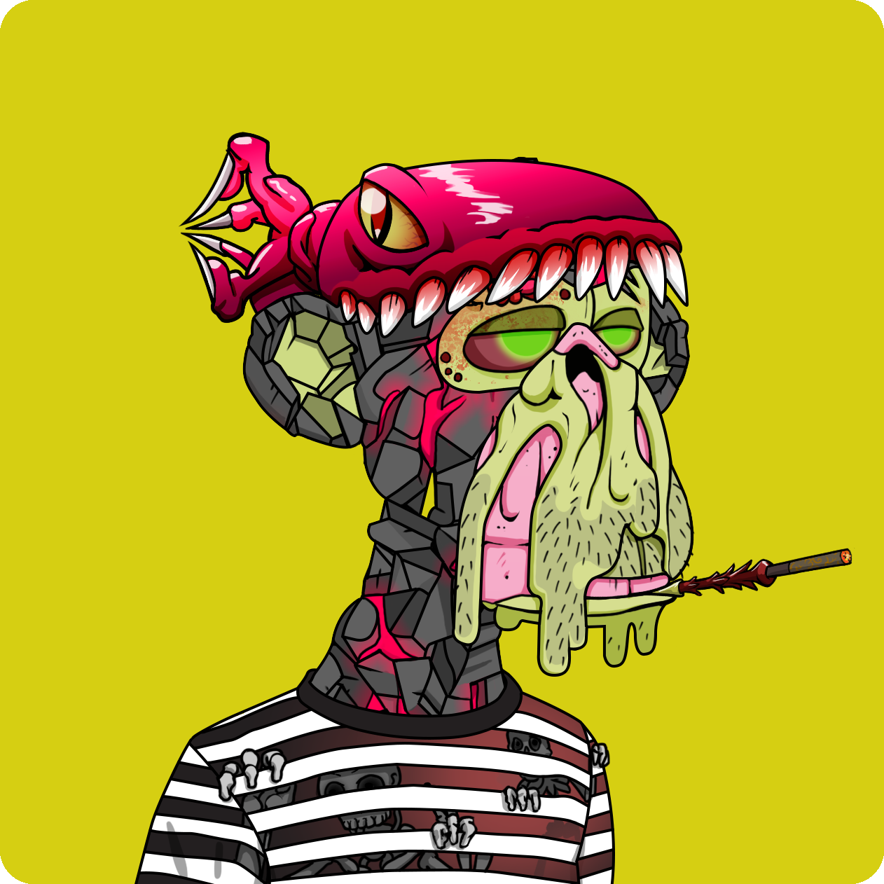 Yuga Labs - Mutant Ape Yacht Club - NFT # 16660