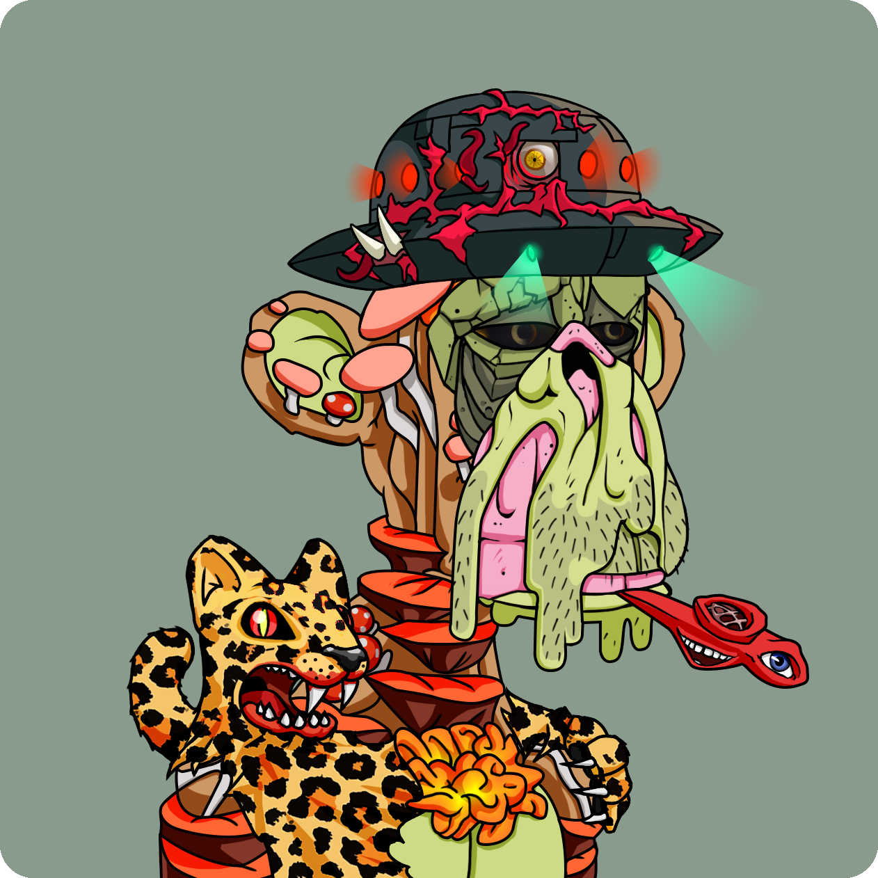 Yuga Labs - Mutant Ape Yacht Club - NFT # 13868