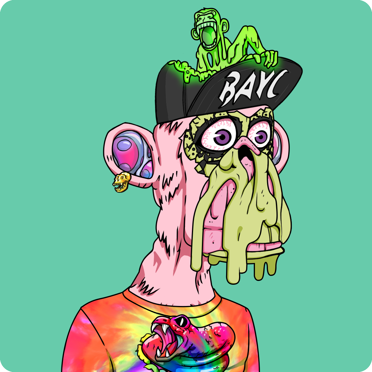 Yuga Labs - Mutant Ape Yacht Club - NFT # 24550