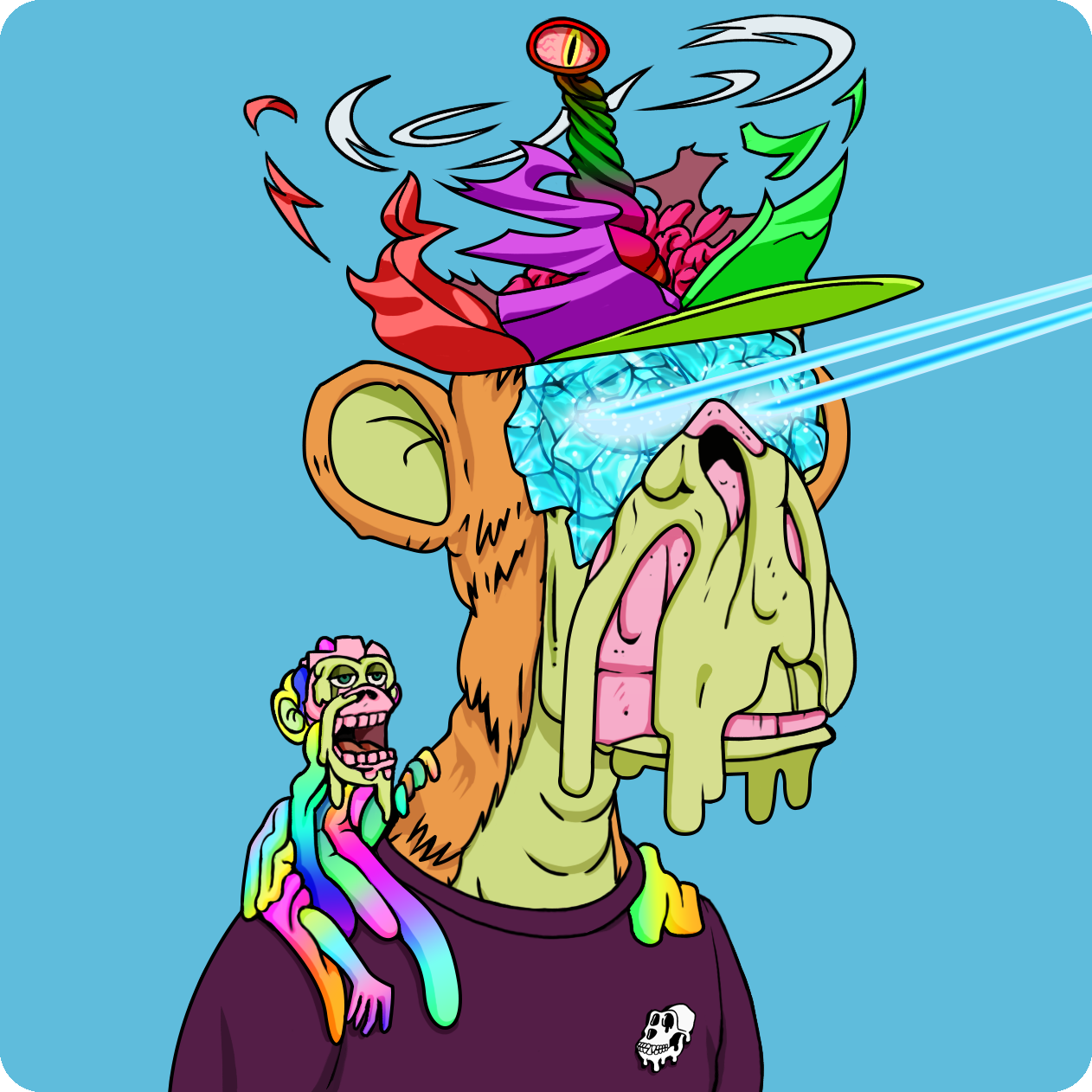 Yuga Labs - Mutant Ape Yacht Club - NFT # 4464