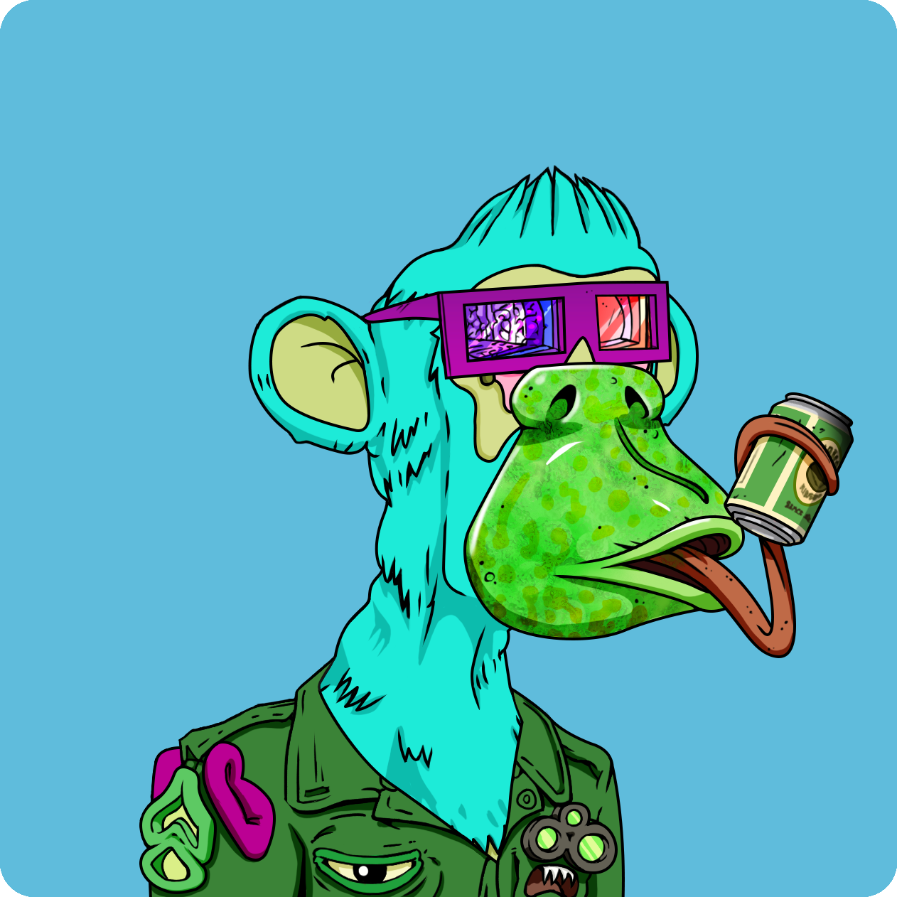 Yuga Labs - Mutant Ape Yacht Club - NFT # 6909