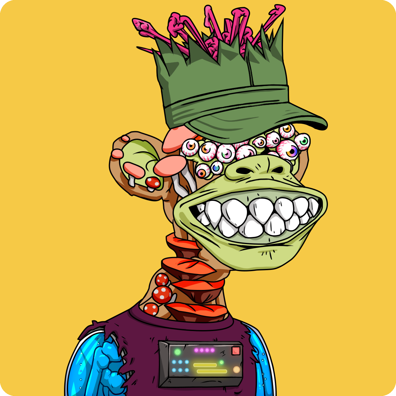 Yuga Labs - Mutant Ape Yacht Club - NFT # 9408