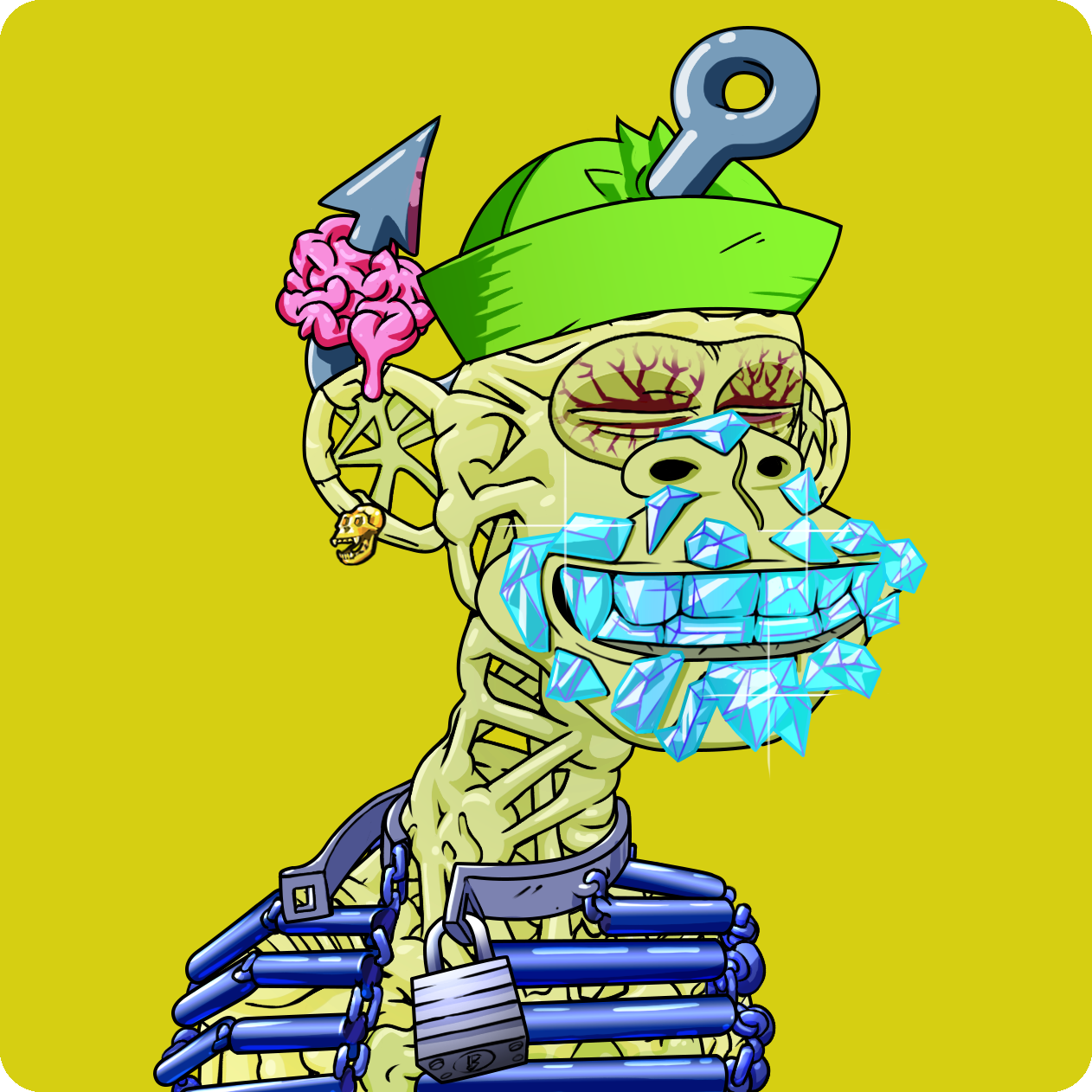 Yuga Labs - Mutant Ape Yacht Club - NFT # 19098