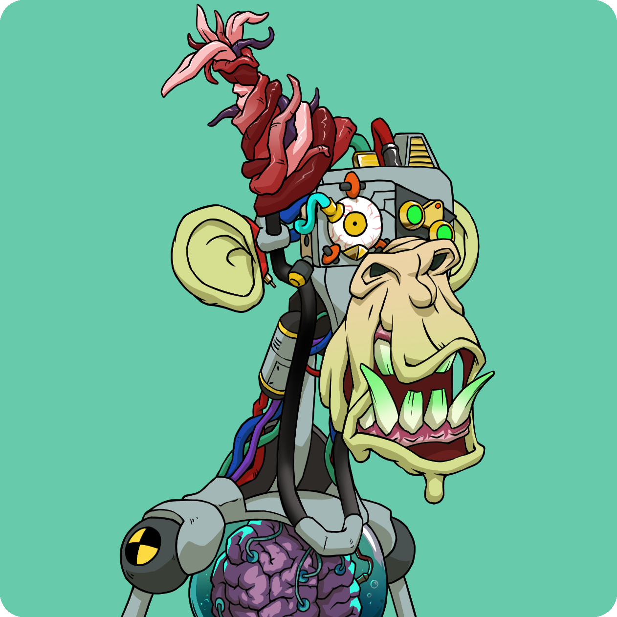 Yuga Labs - Mutant Ape Yacht Club - NFT # 9368