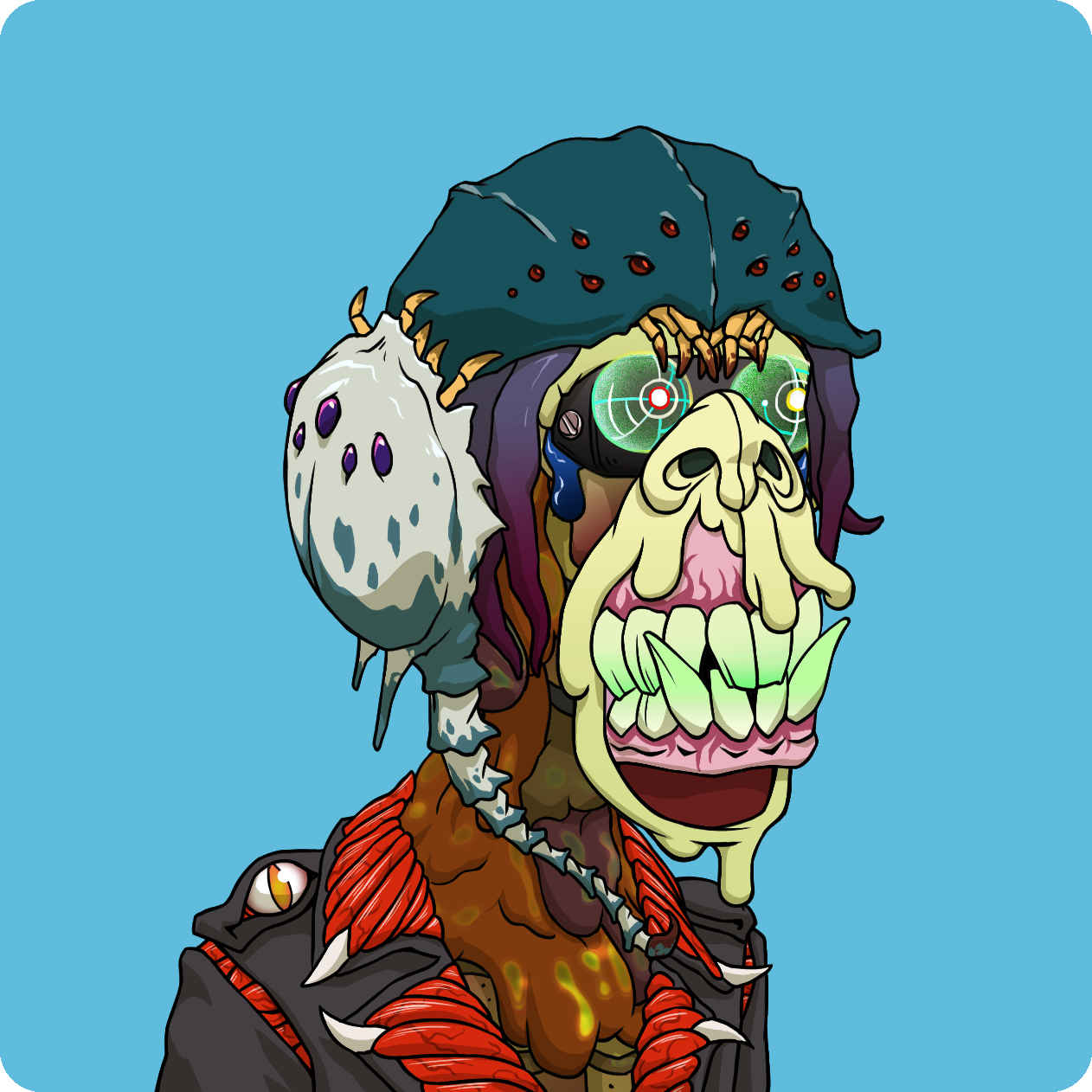 Yuga Labs - Mutant Ape Yacht Club - NFT # 2101