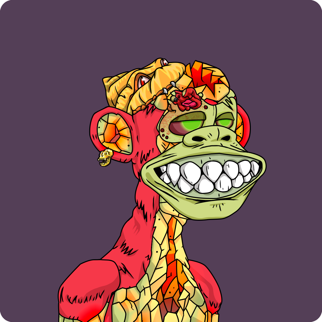 Yuga Labs - Mutant Ape Yacht Club - NFT # 21756