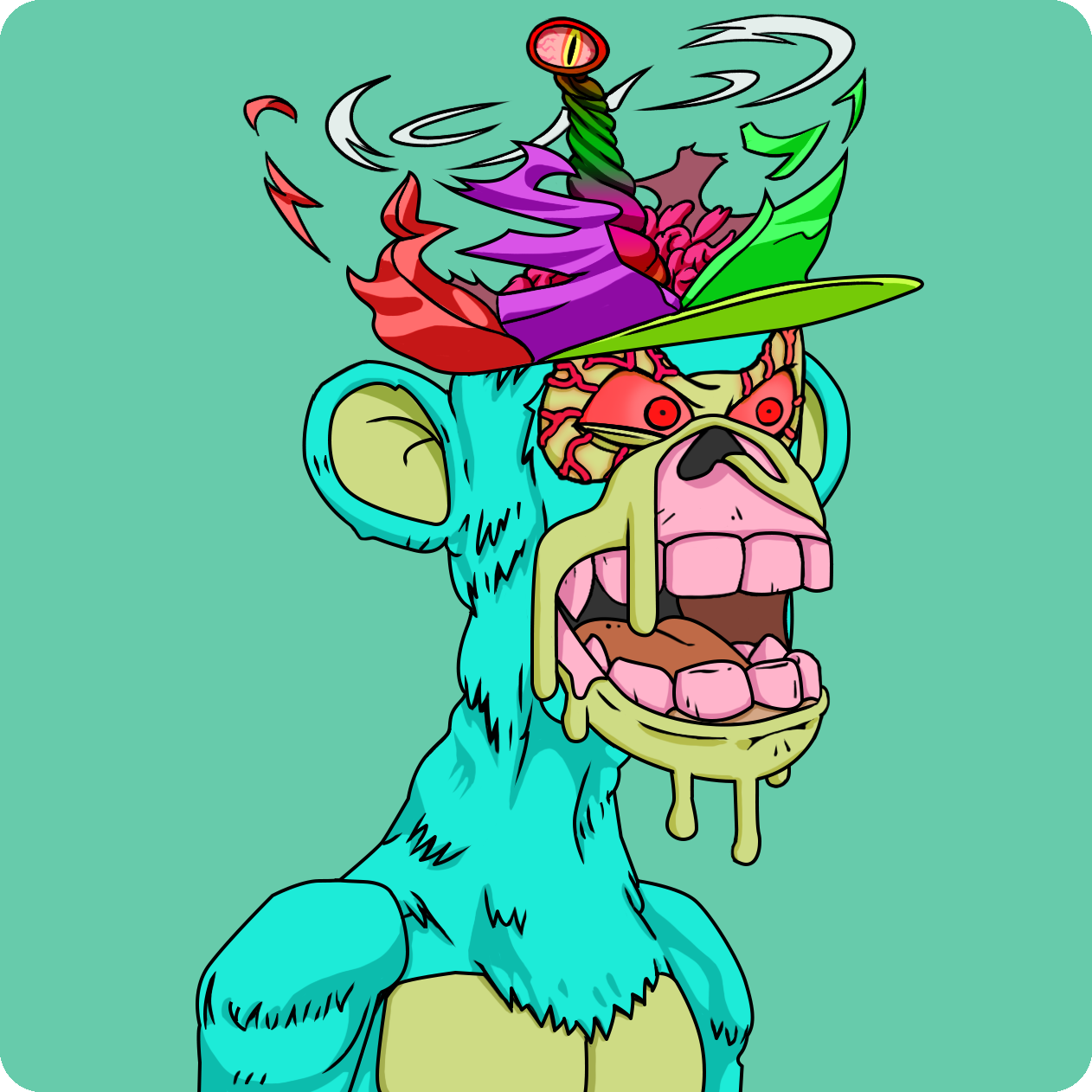 Yuga Labs - Mutant Ape Yacht Club - NFT # 28160