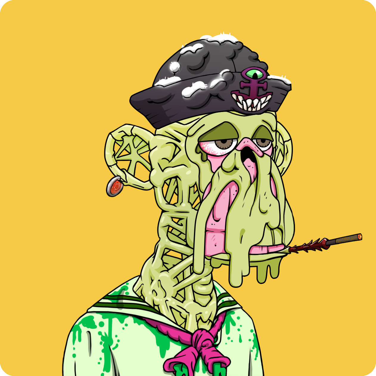 Yuga Labs - Mutant Ape Yacht Club - NFT # 8673