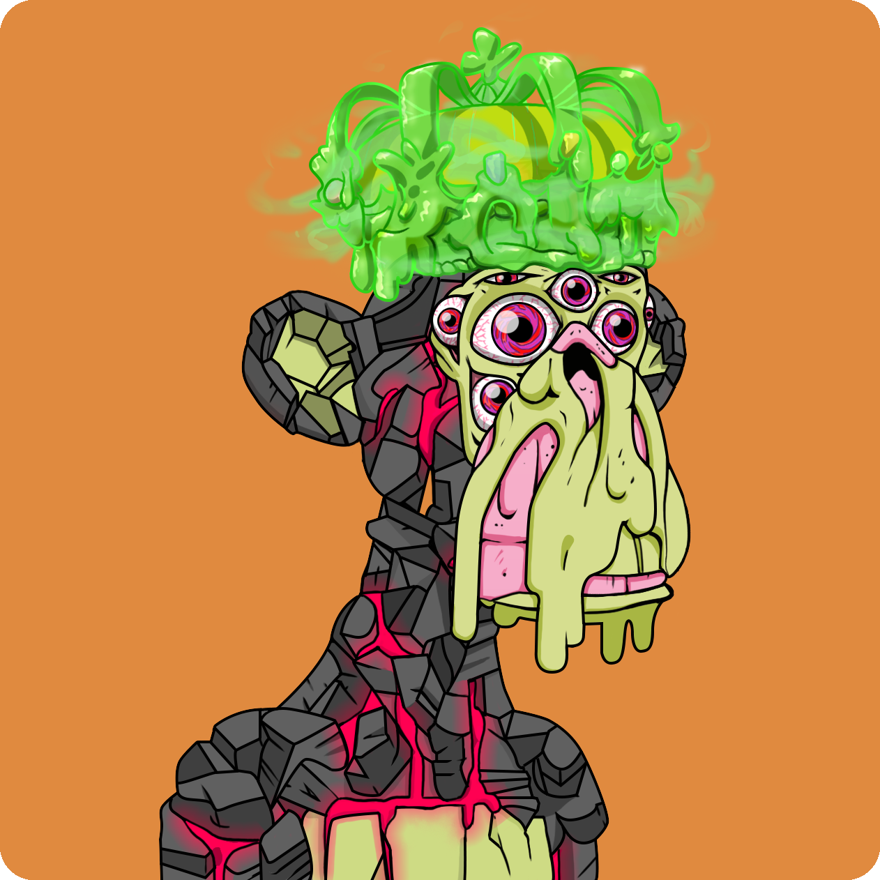 Yuga Labs - Mutant Ape Yacht Club - NFT # 15714