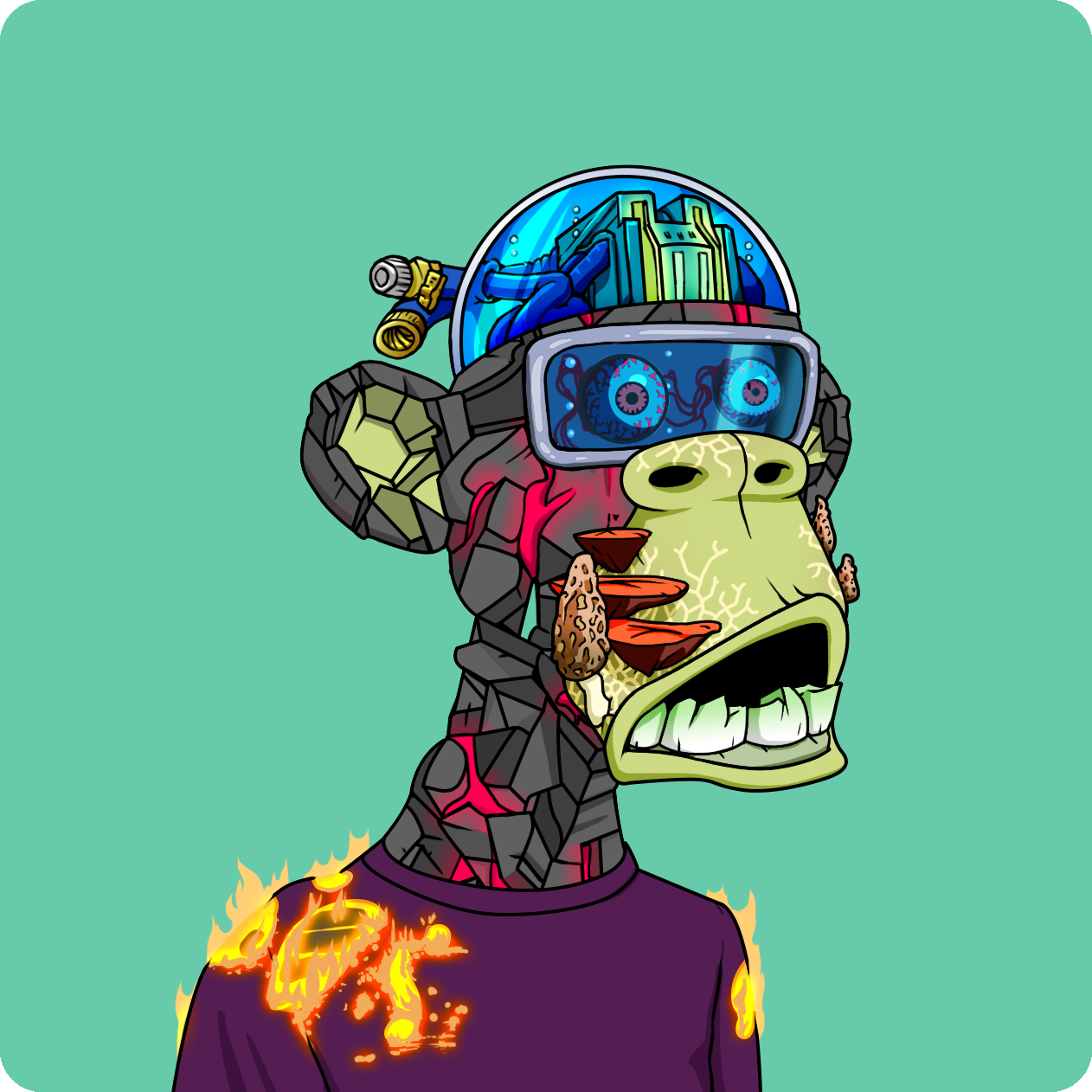 Yuga Labs - Mutant Ape Yacht Club - NFT # 27756