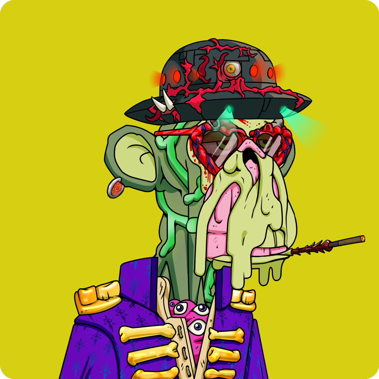 Yuga Labs - Mutant Ape Yacht Club - NFT # 14802