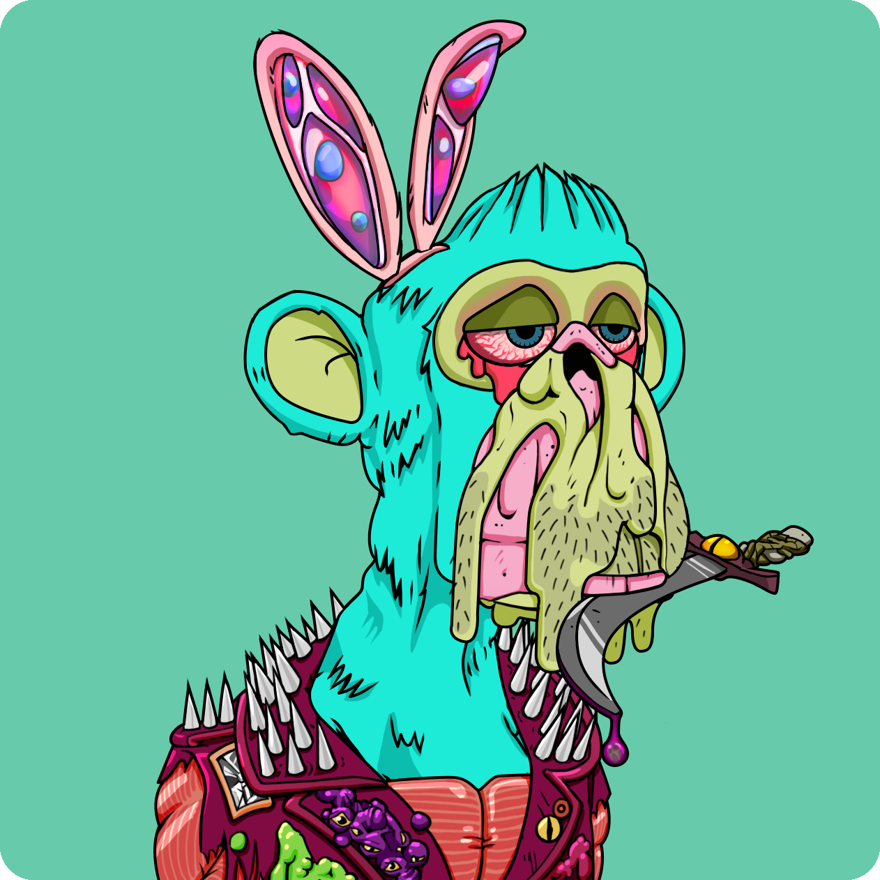 Yuga Labs - Mutant Ape Yacht Club - NFT # 308