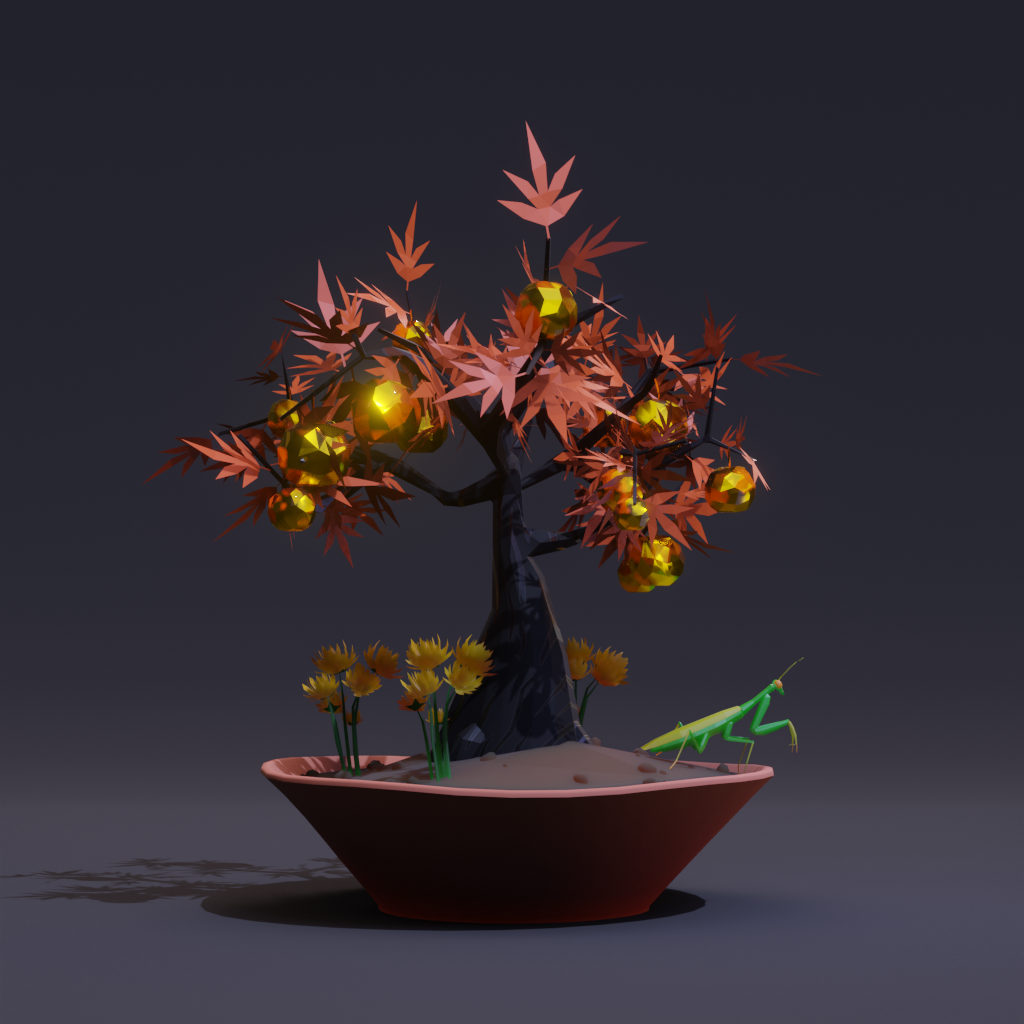 ZENFT Garden Society - Bonsai - Bonsai #8278 - NFT # 8278