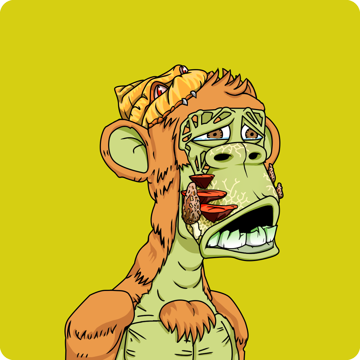 Yuga Labs - Mutant Ape Yacht Club - NFT # 9198