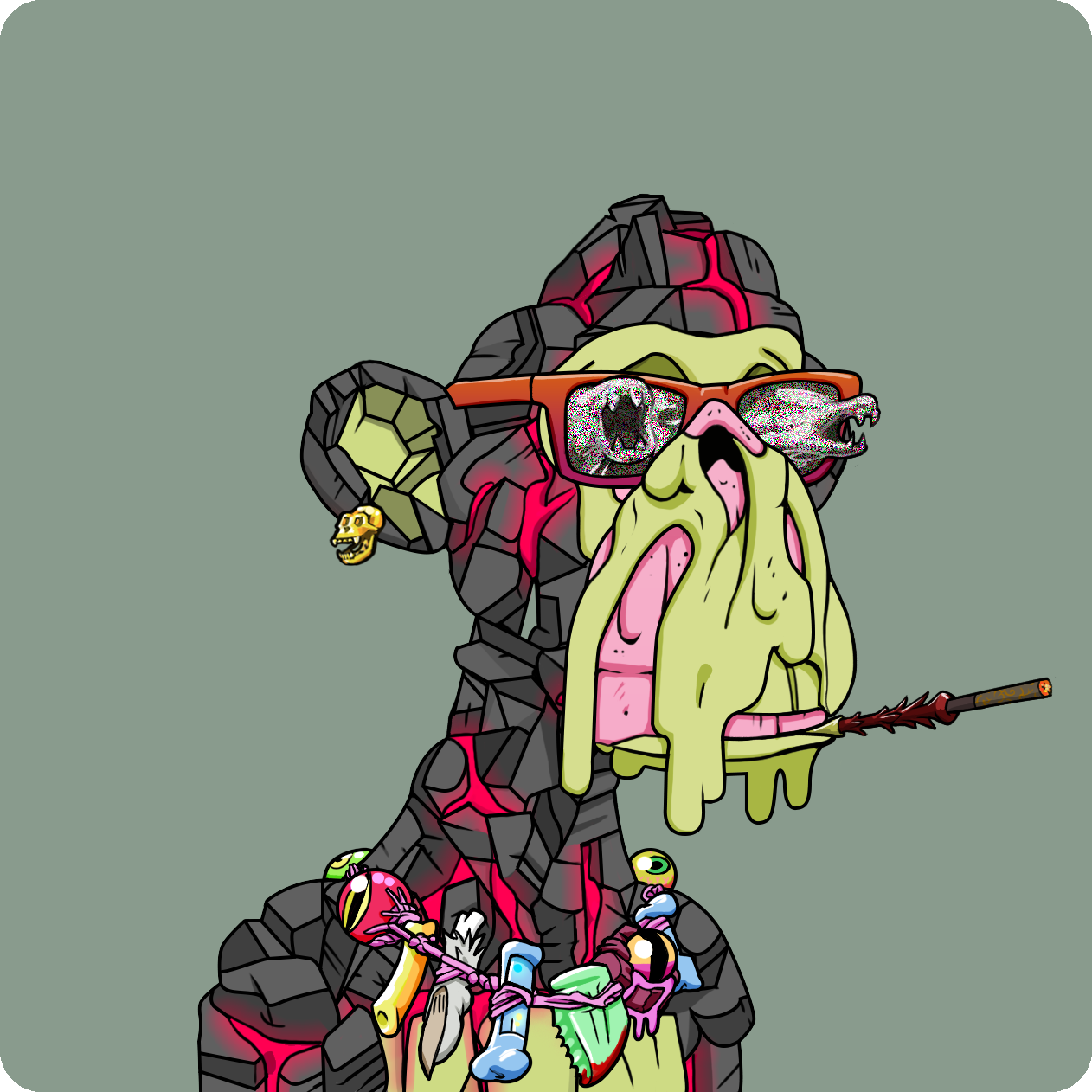 Yuga Labs - Mutant Ape Yacht Club - NFT # 9719