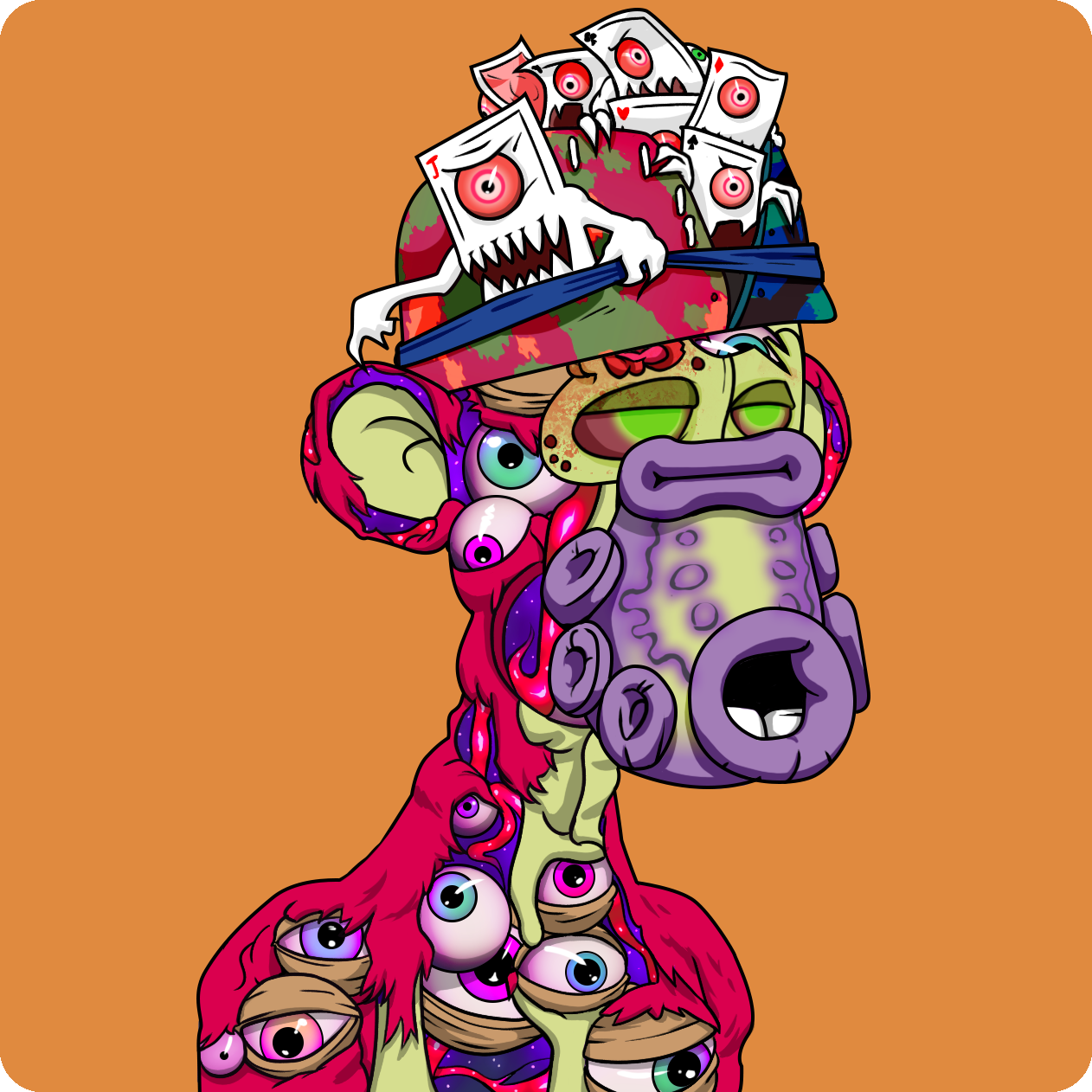 Yuga Labs - Mutant Ape Yacht Club - NFT # 21688