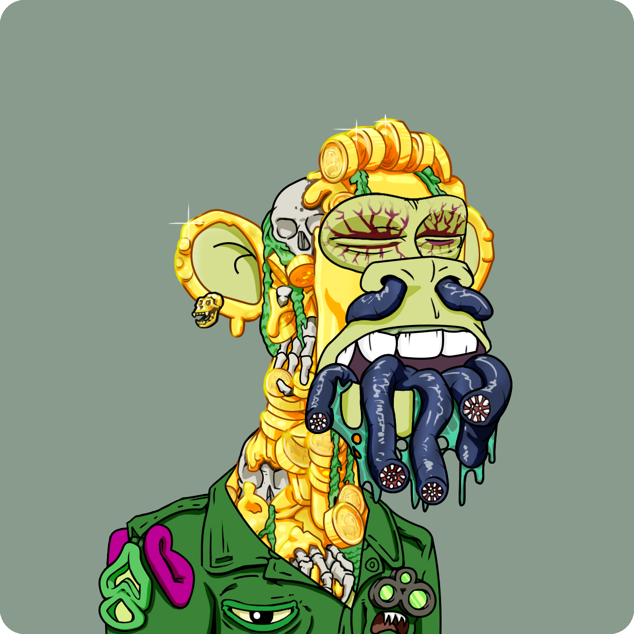 Yuga Labs - Mutant Ape Yacht Club - NFT # 20466