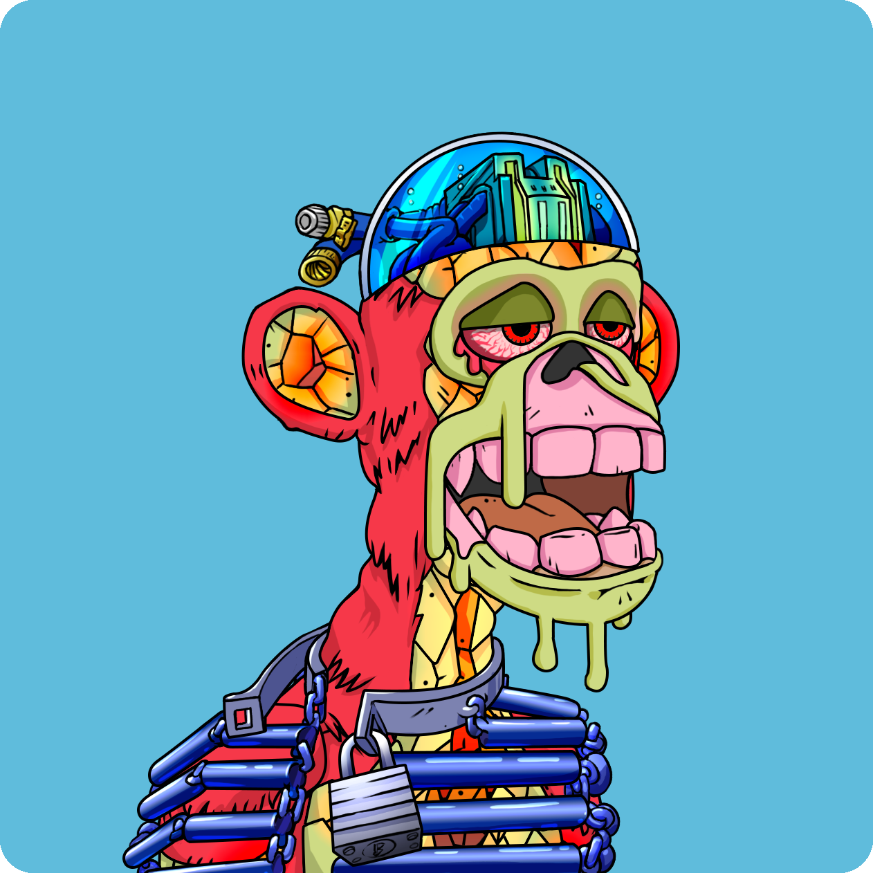 Yuga Labs - Mutant Ape Yacht Club - NFT # 5154