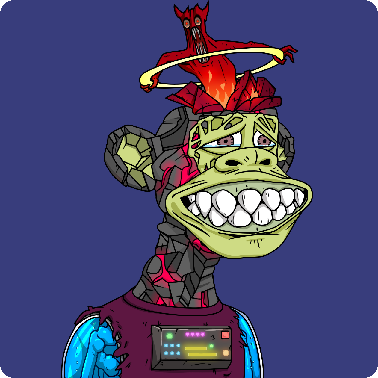 Yuga Labs - Mutant Ape Yacht Club - NFT # 21640