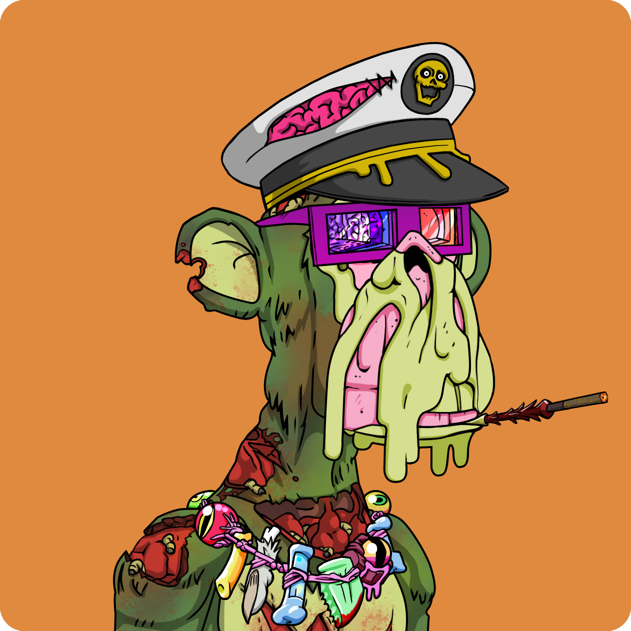 Yuga Labs - Mutant Ape Yacht Club - NFT # 21094