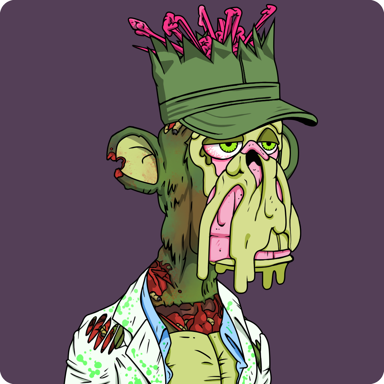 Yuga Labs - Mutant Ape Yacht Club - NFT # 1729